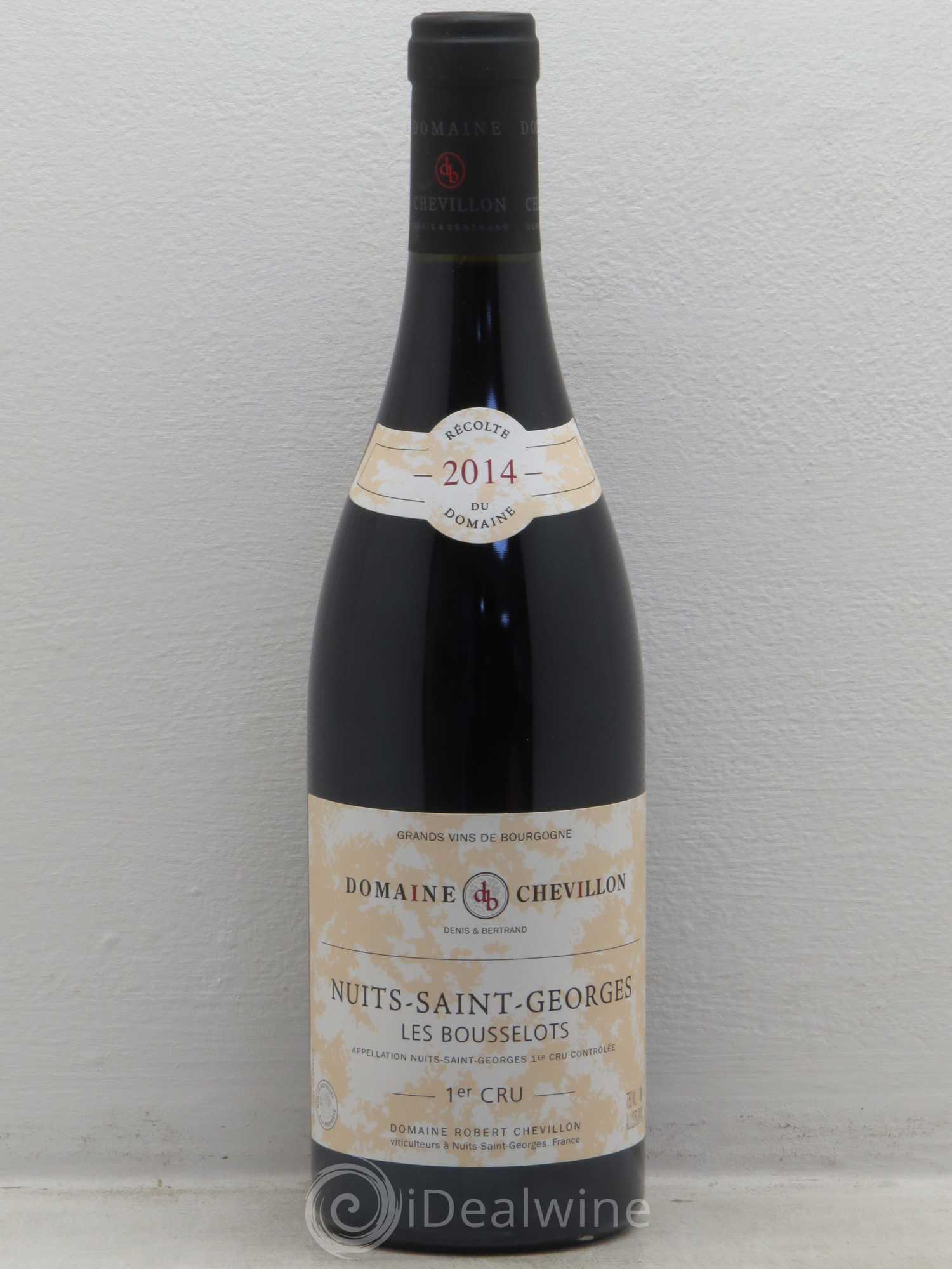 Nuits-Saint-Georges 1er Cru 2014 - Lot de 1 bouteille - 0