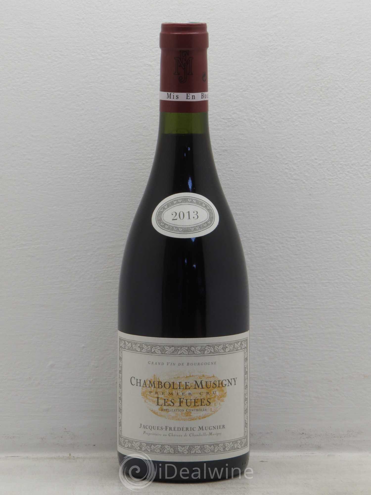 Chambolle-Musigny 1er Cru Les Fuées Jacques-Frédéric Mugnier 2013 - Lot de 1 bouteille - 0