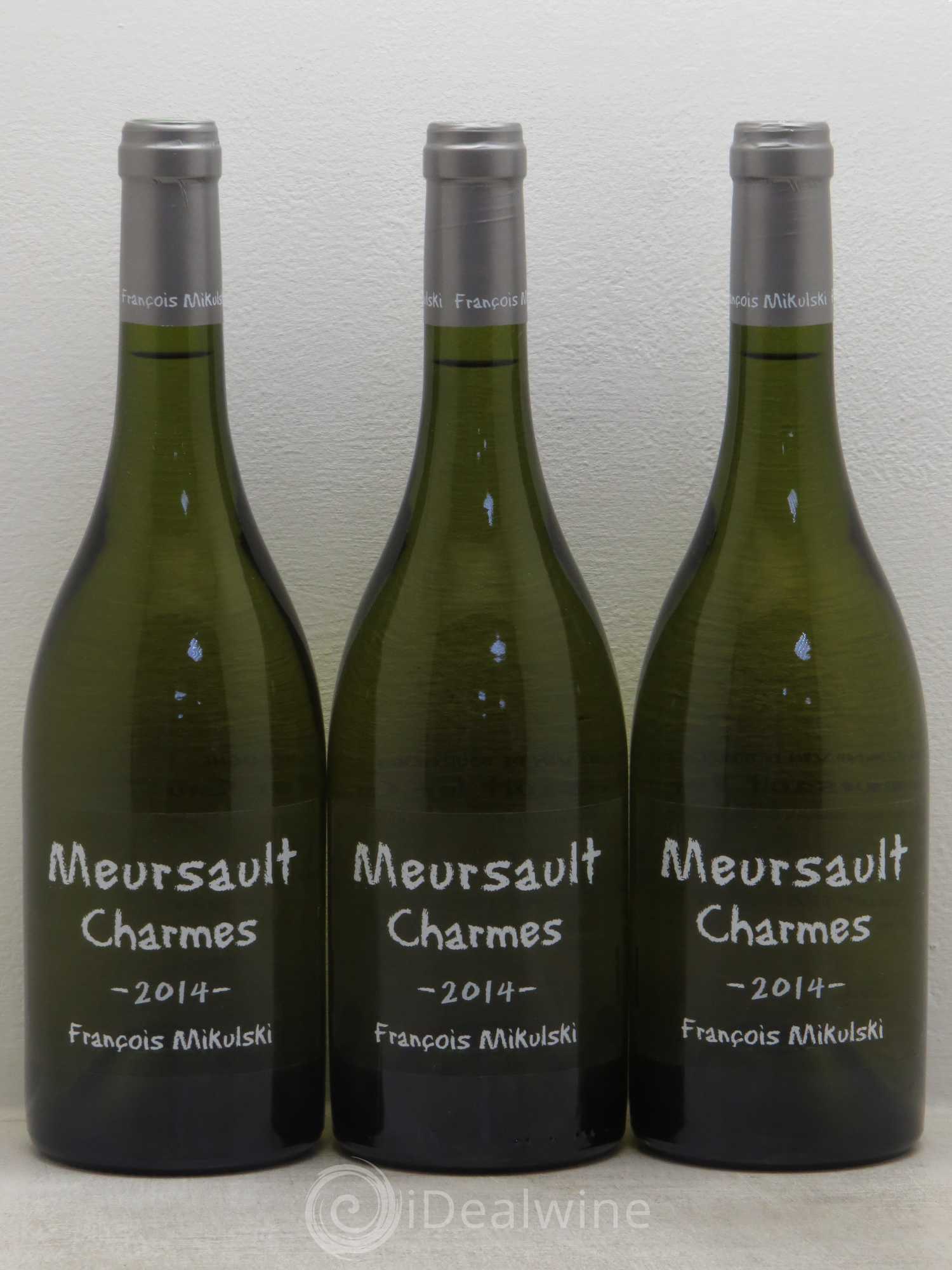 Meursault 1er Cru Charmes François Mikulski 2014 - Lot de 3 bouteilles - 0