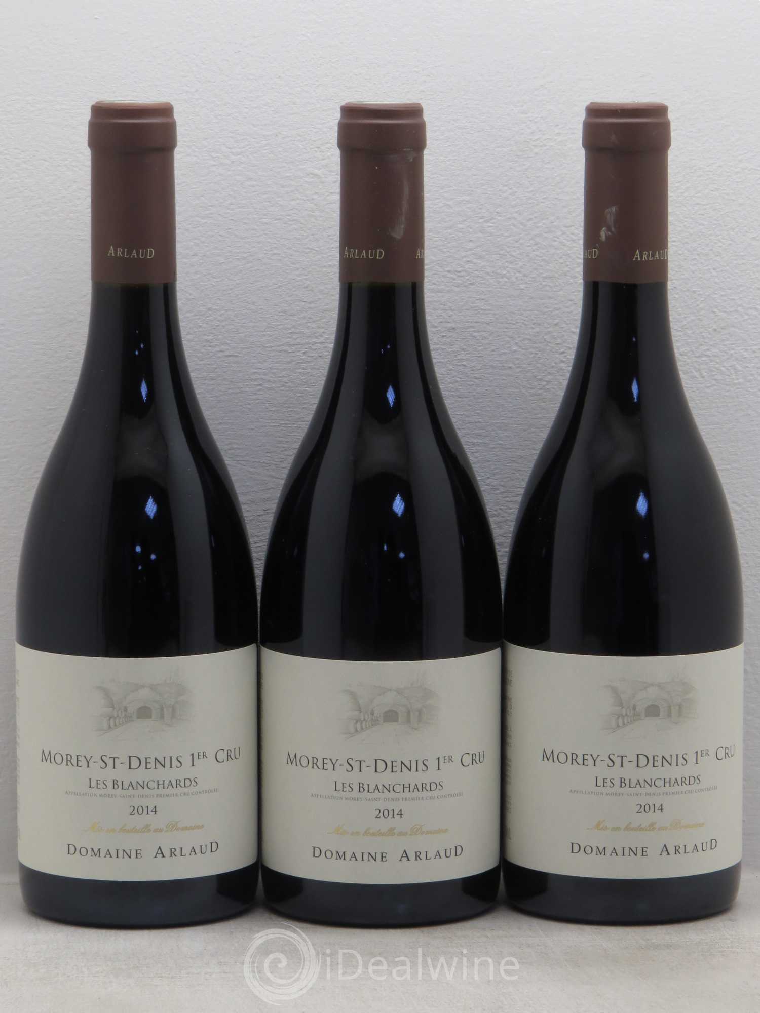 Morey-Saint-Denis 1er Cru Les Blanchards Arlaud 2014 - Lot de 3 bouteilles - 0
