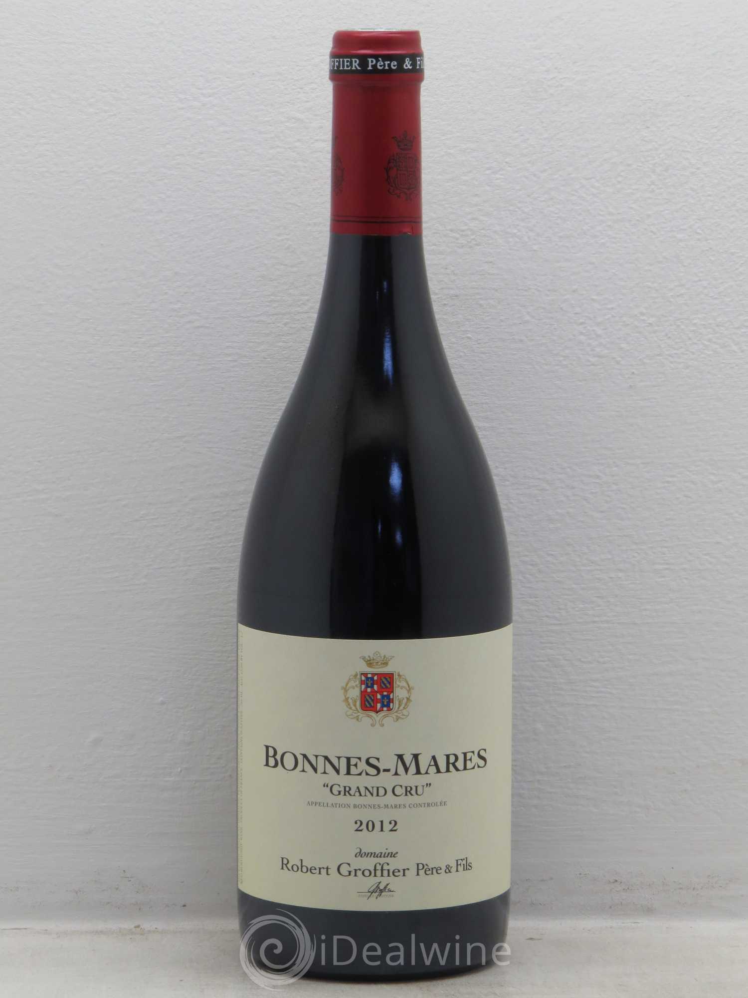 Bonnes-Mares Grand Cru Robert Groffier Père & Fils (Domaine) 2012 - Lot de 1 bouteille - 0