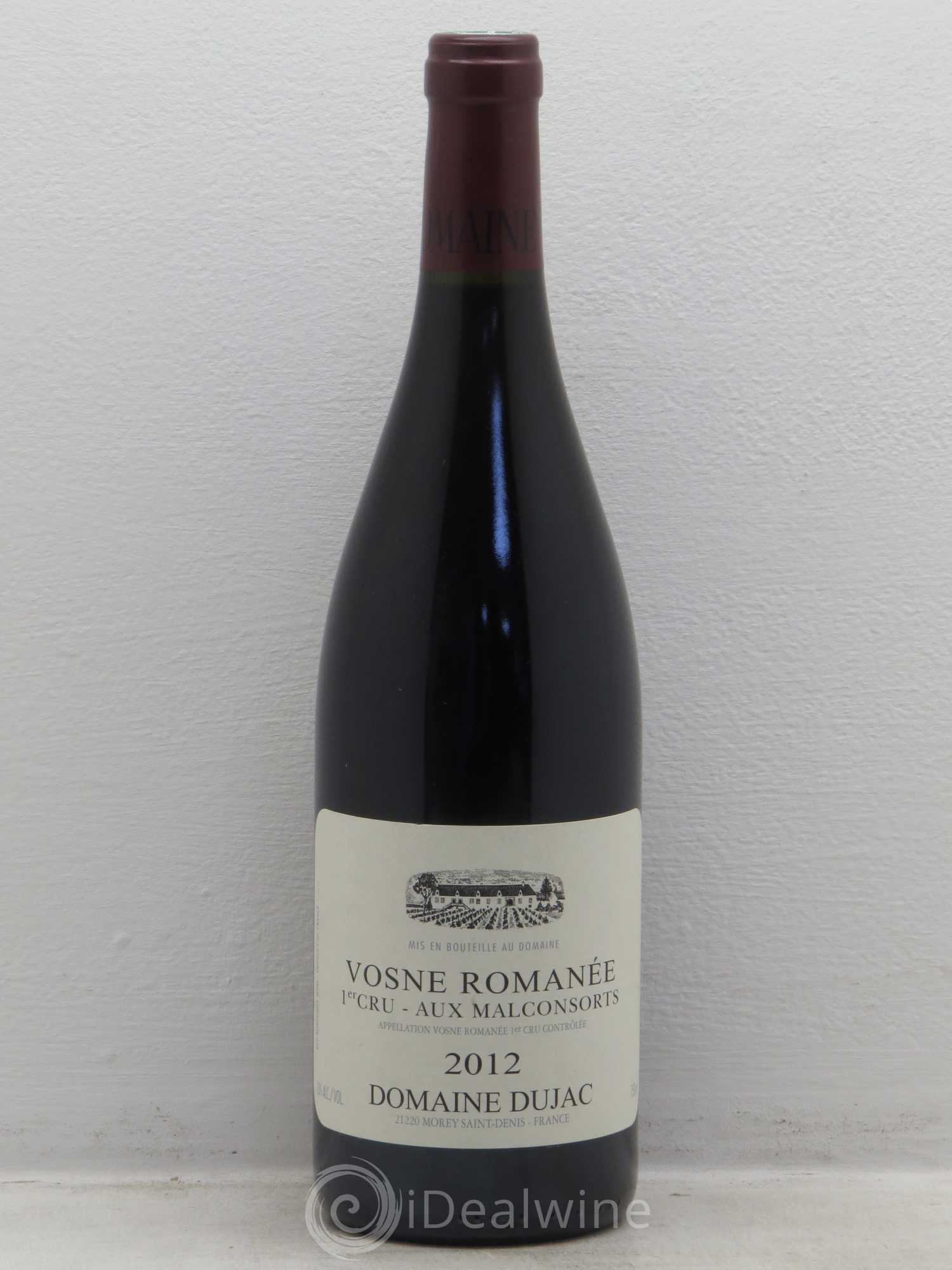 Vosne-Romanée 1er Cru Aux Malconsorts Dujac (Domaine) 2012 - Lot de 1 bouteille - 0