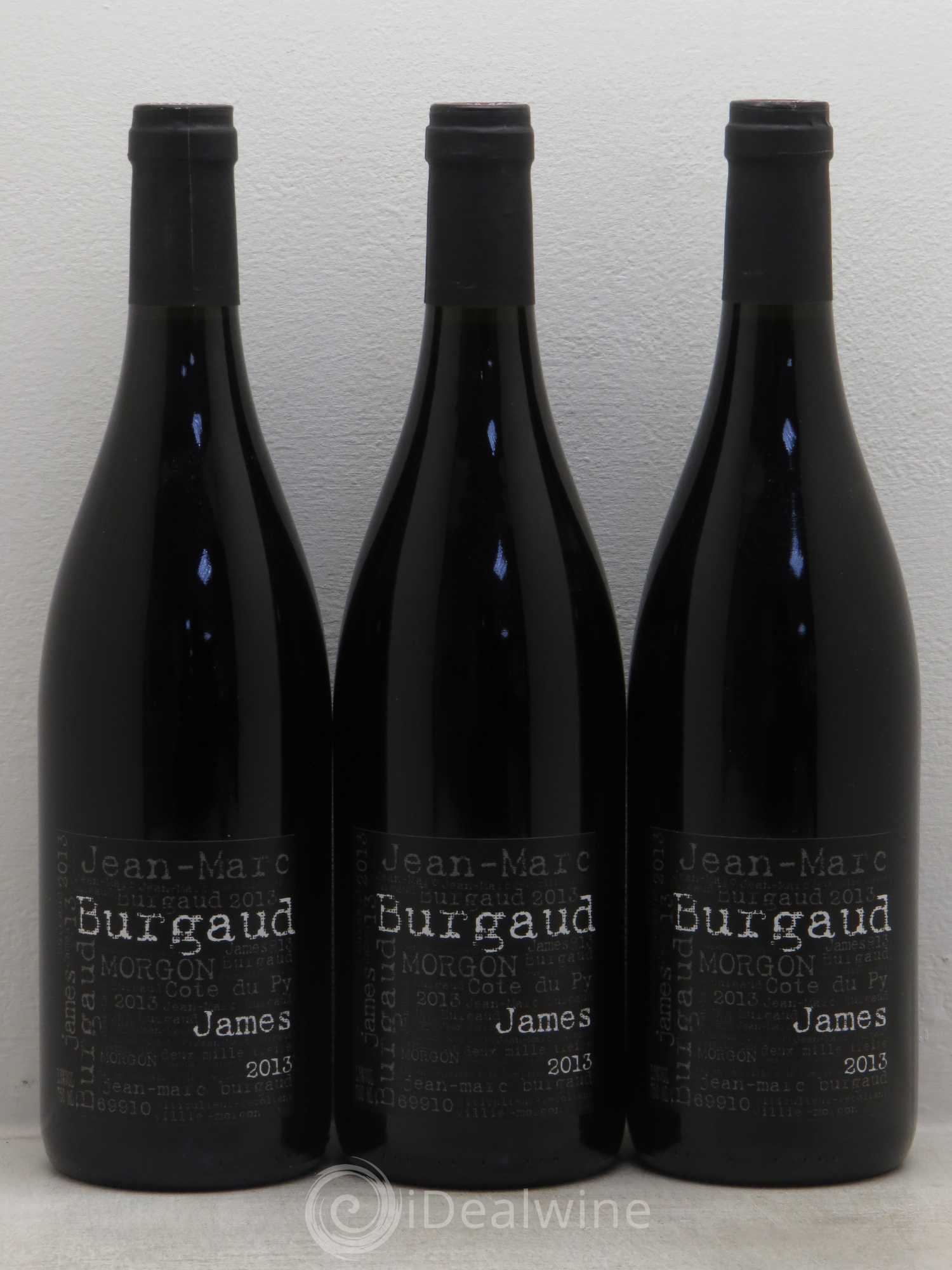 Morgon Côte du Py James Jean-Marc Burgaud (Domaine) 2013 - Lot de 3 bouteilles - 0