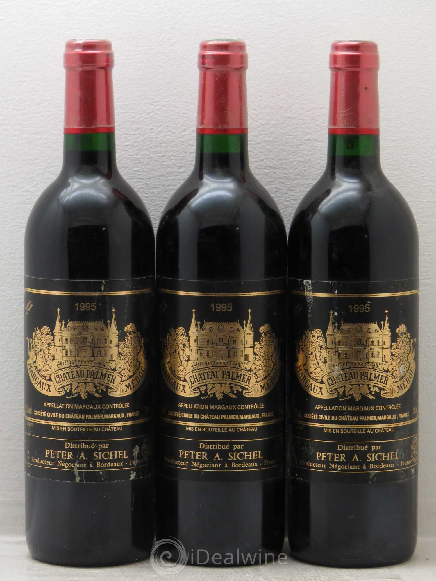 Château Palmer 3ème Grand Cru Classé 1995 - Lot de 6 bouteilles - 2