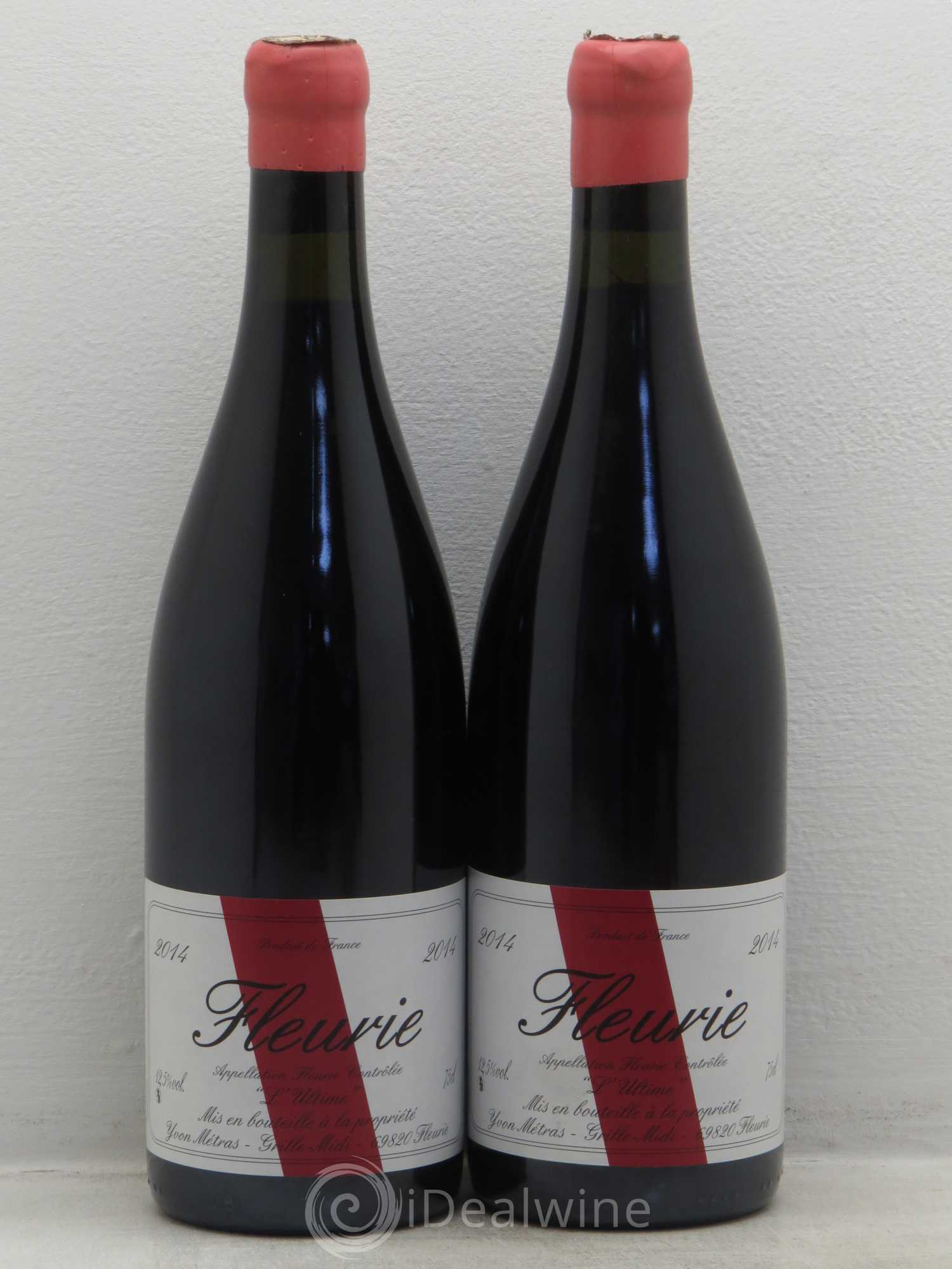 Fleurie l'Ultime Yvon Métras 2014 - Lot de 2 bouteilles - 0