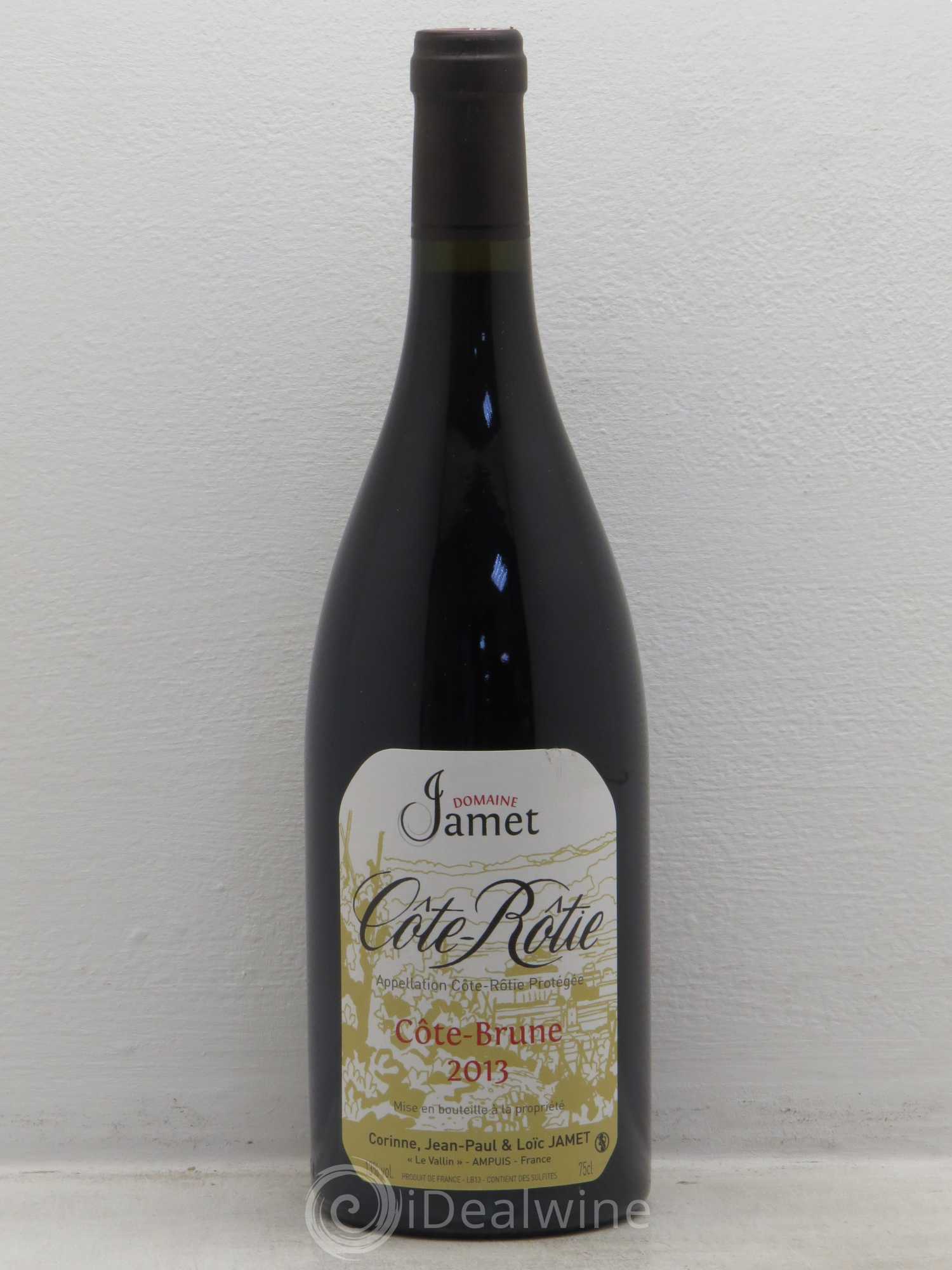 Côte-Rôtie Côte Brune Jamet (Domaine) 2013 - Lot de 1 bouteille - 0