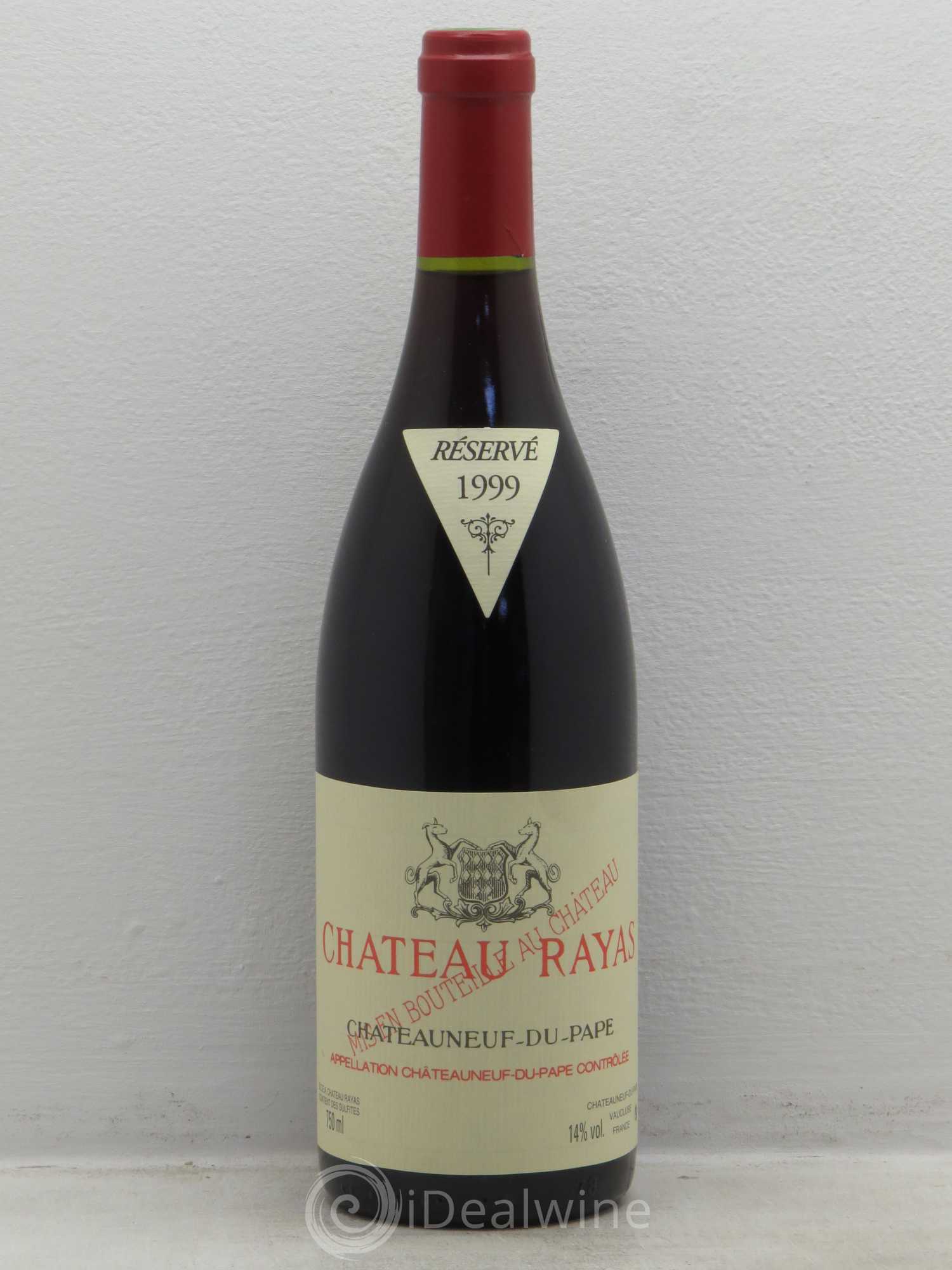 Châteauneuf-du-Pape Château Rayas Emmanuel Reynaud 1999 - Lot de 1 bouteille - 0