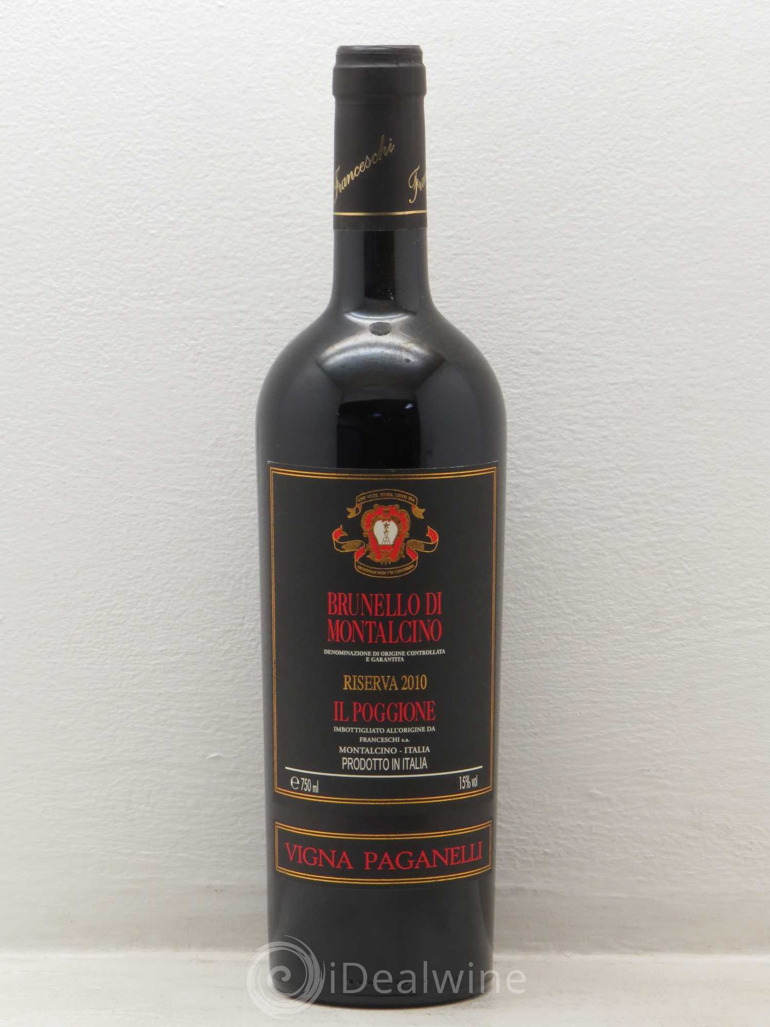 Brunello di Montalcino DOCG Il Poggione Lavinio Franceschi 2010 - Lot de 1 bouteille - 0