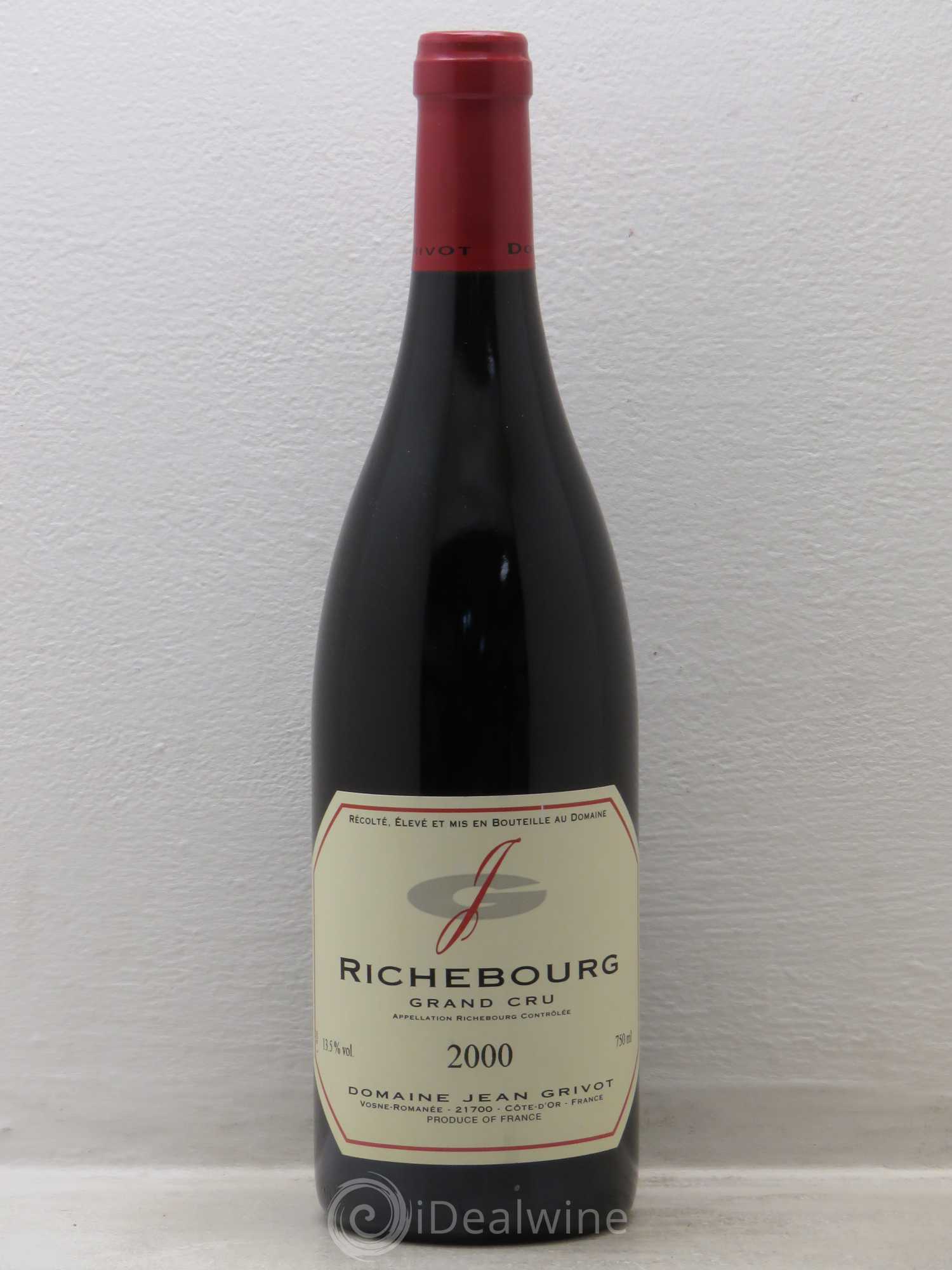 Richebourg Grand Cru Jean Grivot 2000 - Posten von 1 Flasche - 0