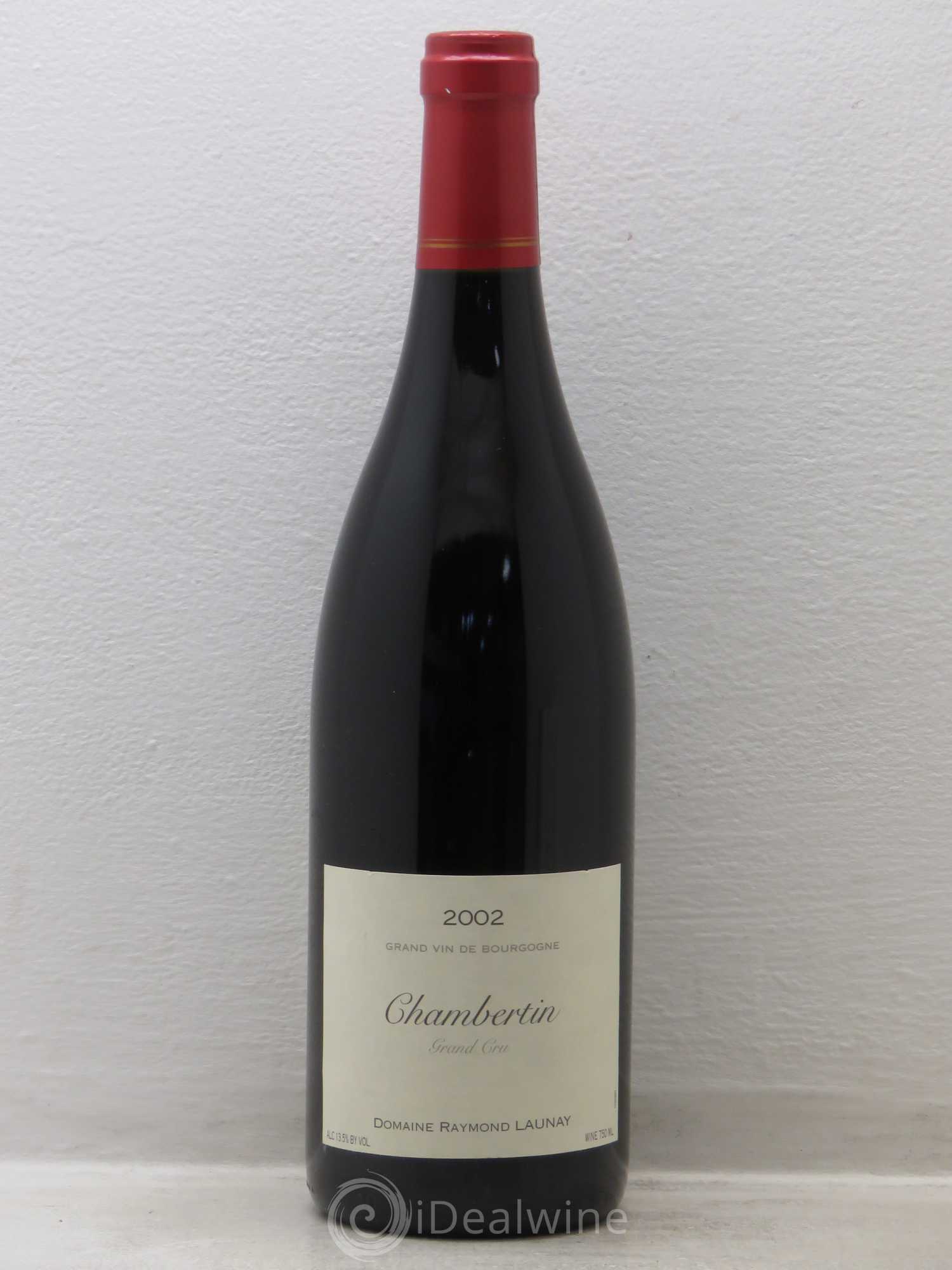 Chambertin Grand Cru 2002 - Lot de 1 bouteille - 0