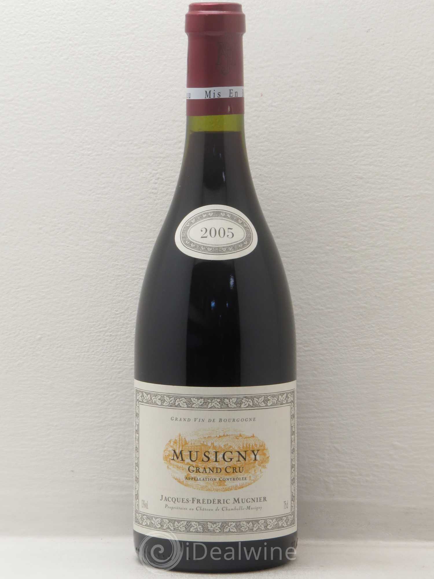 Musigny Grand Cru Jacques-Frédéric Mugnier 2005 - Lot de 1 bouteille - 0