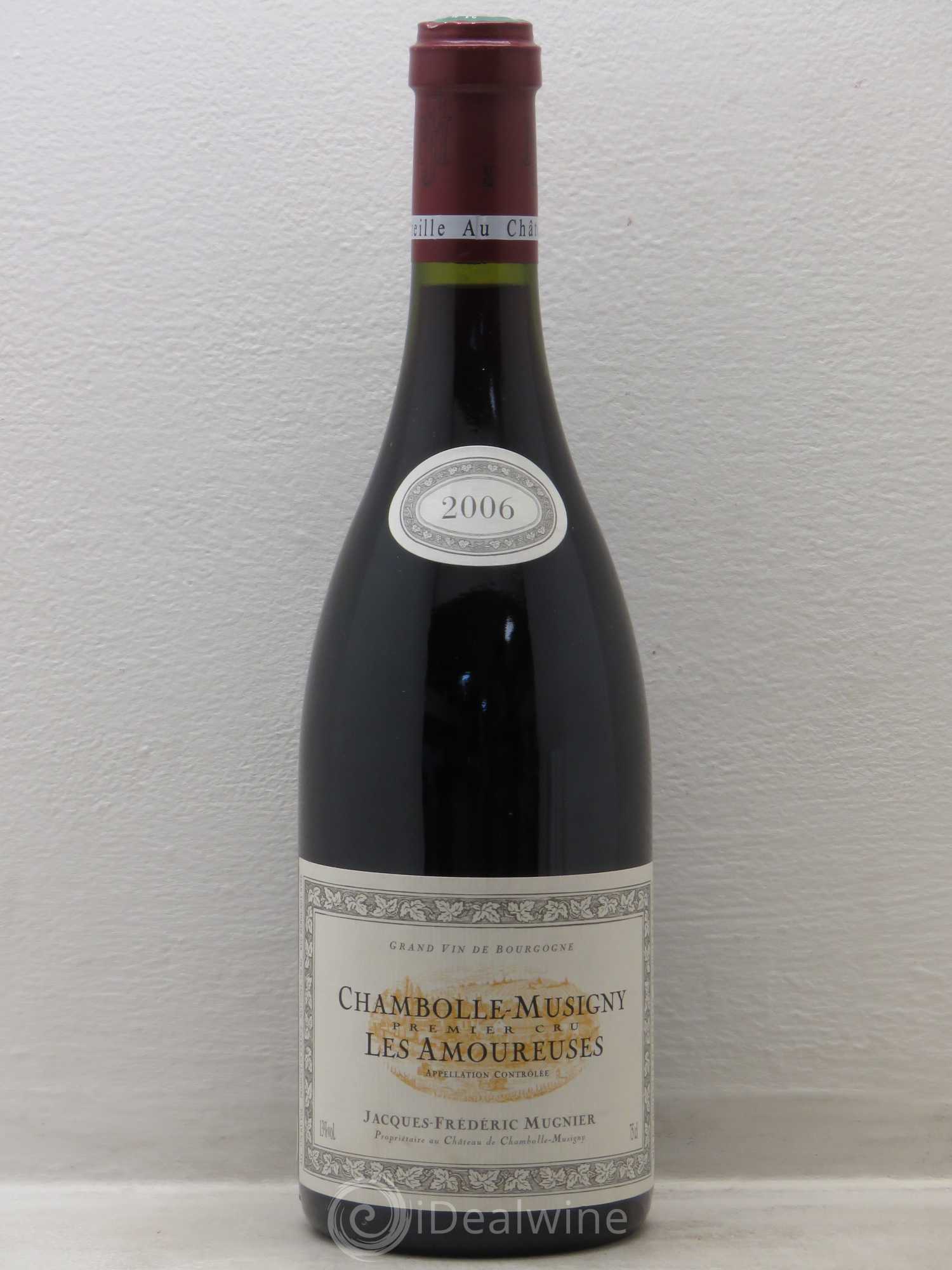 Chambolle-Musigny 1er Cru Les Amoureuses Jacques-Frédéric Mugnier 2006 - Lot de 1 bouteille - 0