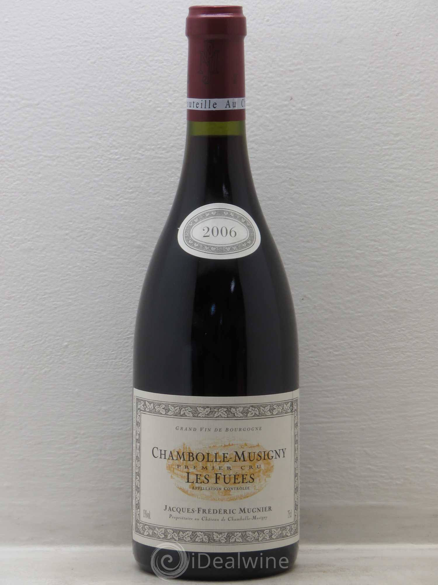 Chambolle-Musigny 1er Cru Les Fuées Jacques-Frédéric Mugnier 2006 - Lot de 1 bouteille - 0