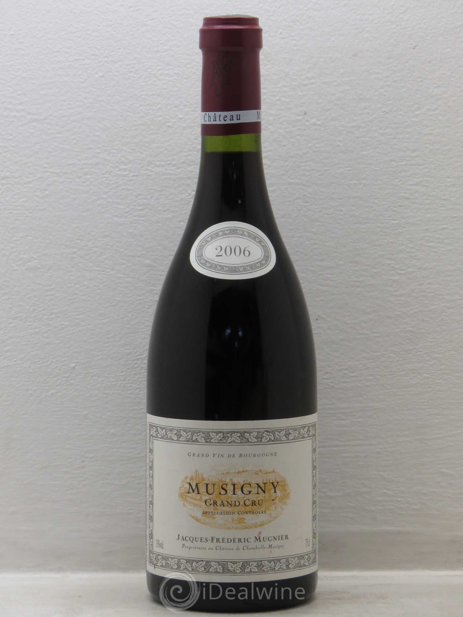 Musigny Grand Cru Jacques-Frédéric Mugnier 2006 - Lot de 1 bouteille - 0
