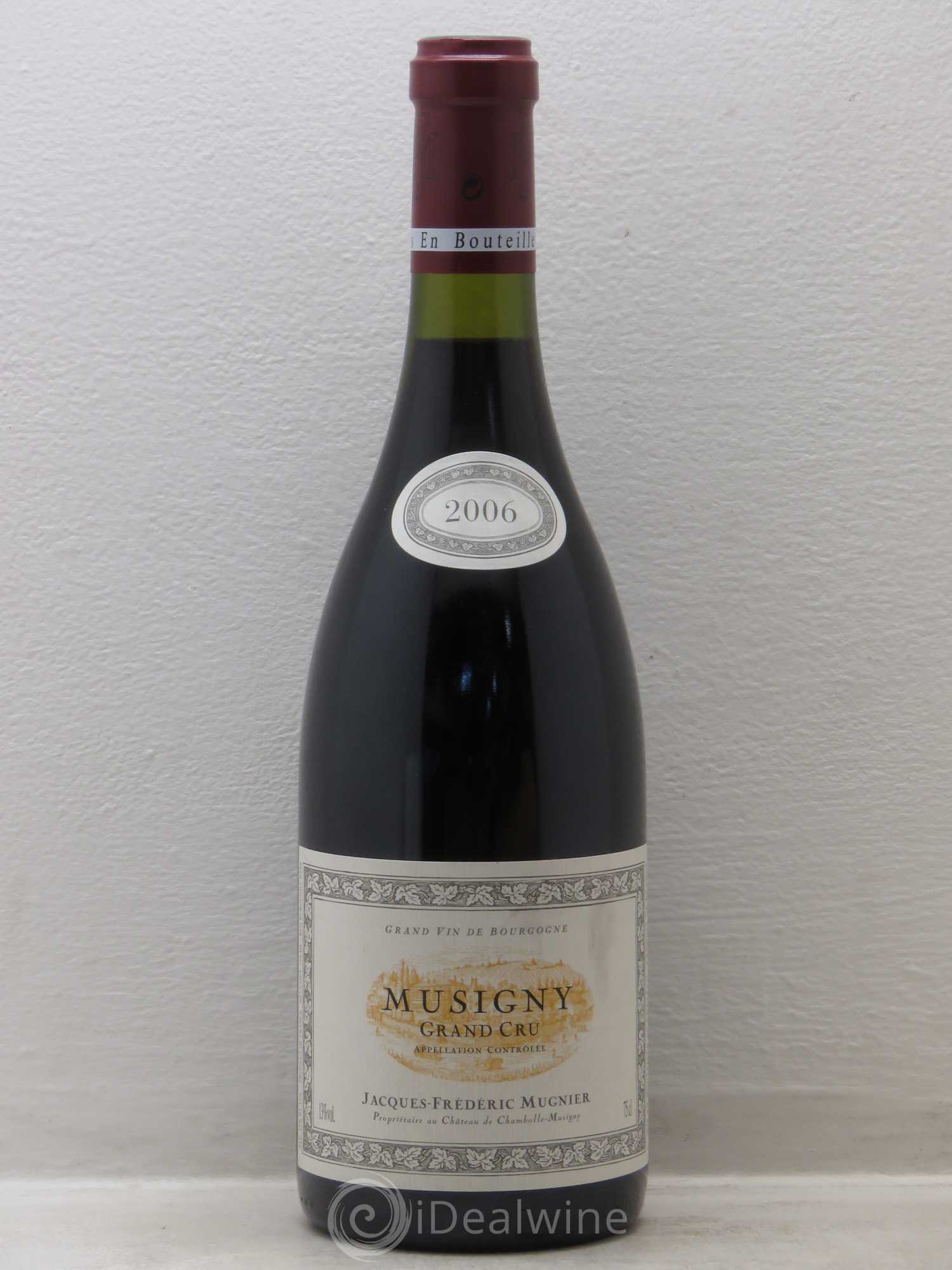 Musigny Grand Cru Jacques-Frédéric Mugnier 2006 - Lot de 1 bouteille - 0