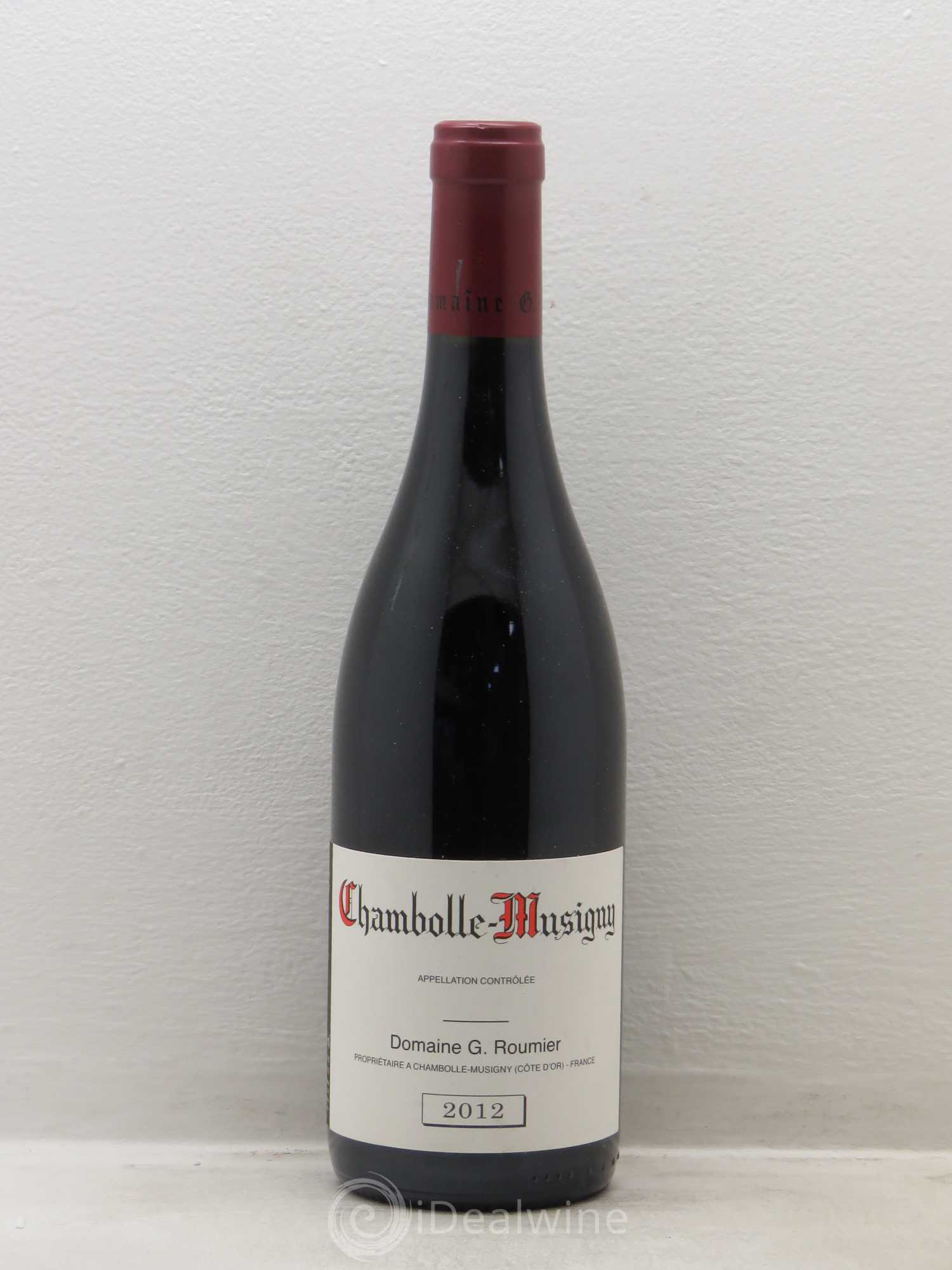 Chambolle-Musigny Georges Roumier (Domaine) 2012 - Lot de 1 bouteille - 0