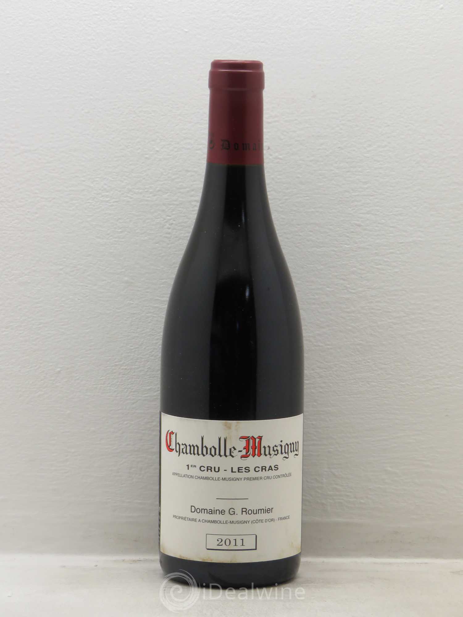 Chambolle-Musigny 1er Cru Les Cras Georges Roumier (Domaine) 2011 - Lot de 1 bouteille - 0