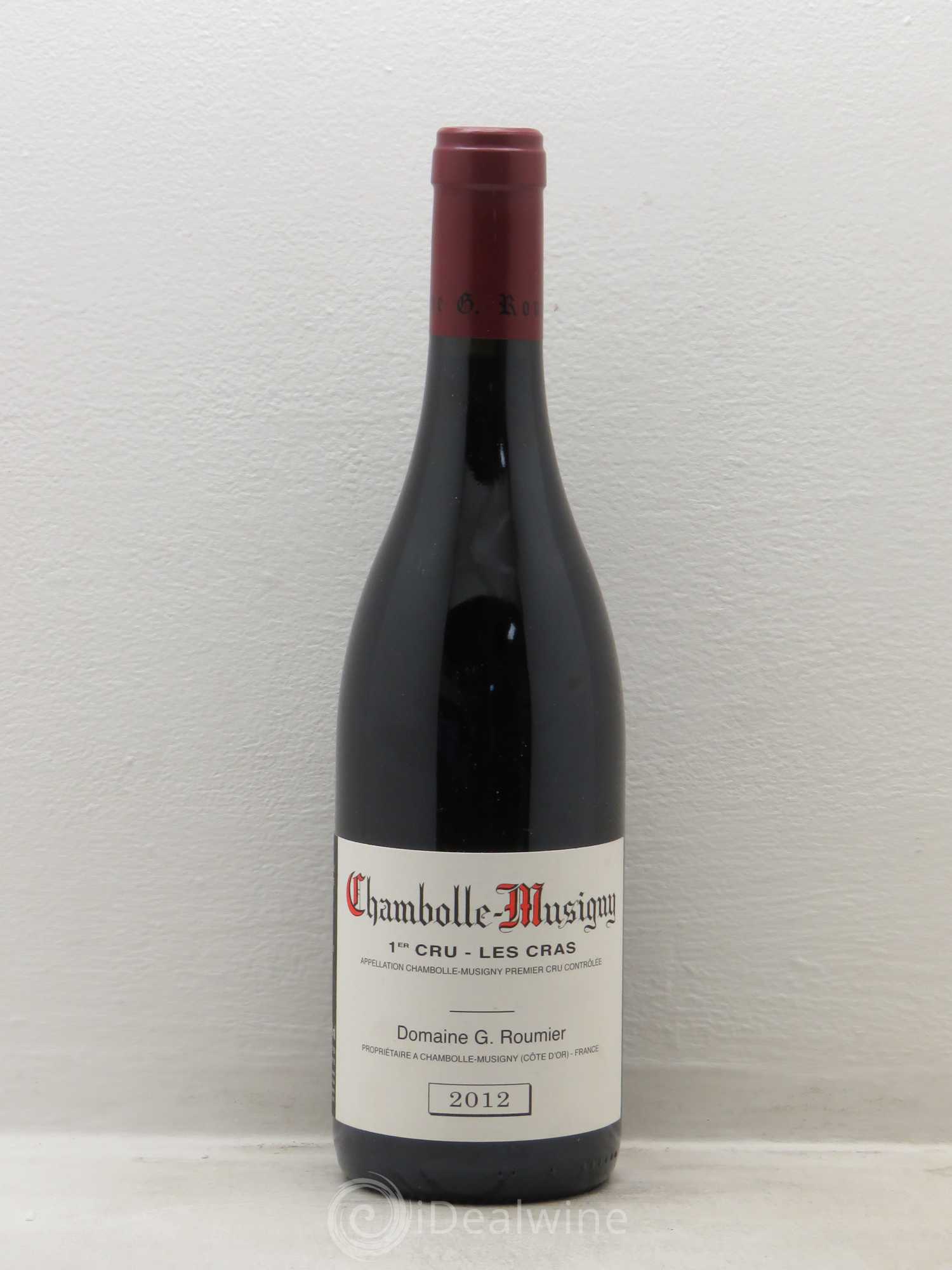 Chambolle-Musigny 1er Cru Les Cras Georges Roumier (Domaine) 2012 - Lot de 1 bouteille - 0