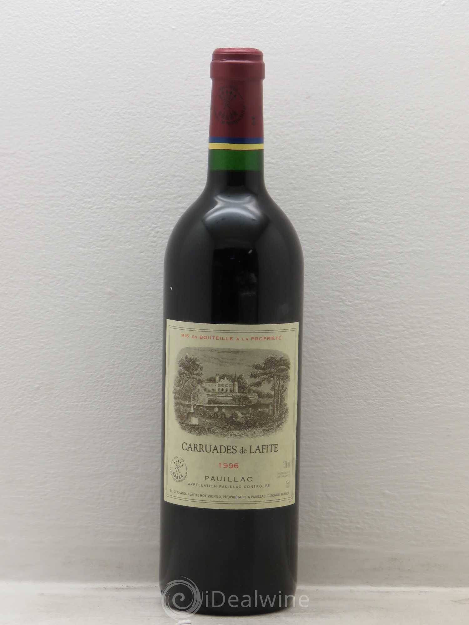 Carruades de Lafite Rothschild Second Vin 1996 - Lot de 1 bouteille - 0