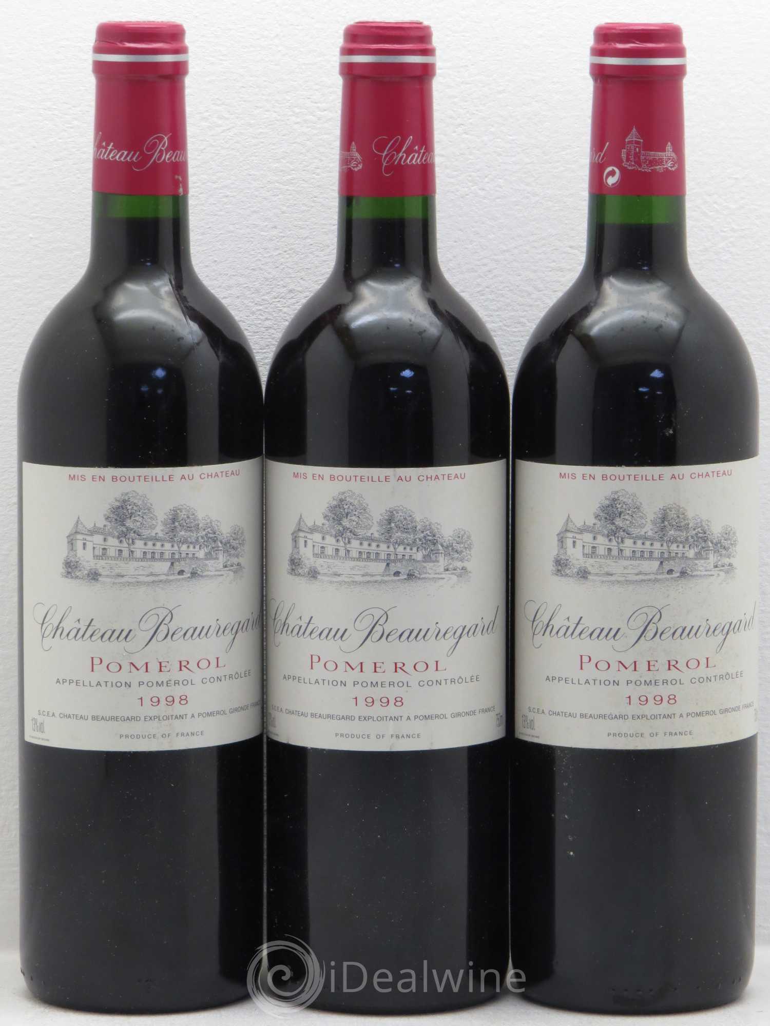 Château Beauregard 1998 - Lot de 12 bouteilles - 4