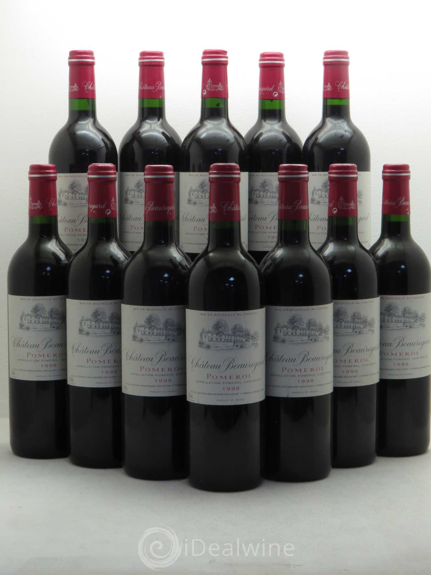 Château Beauregard 1998 - Lot de 12 bouteilles - 0