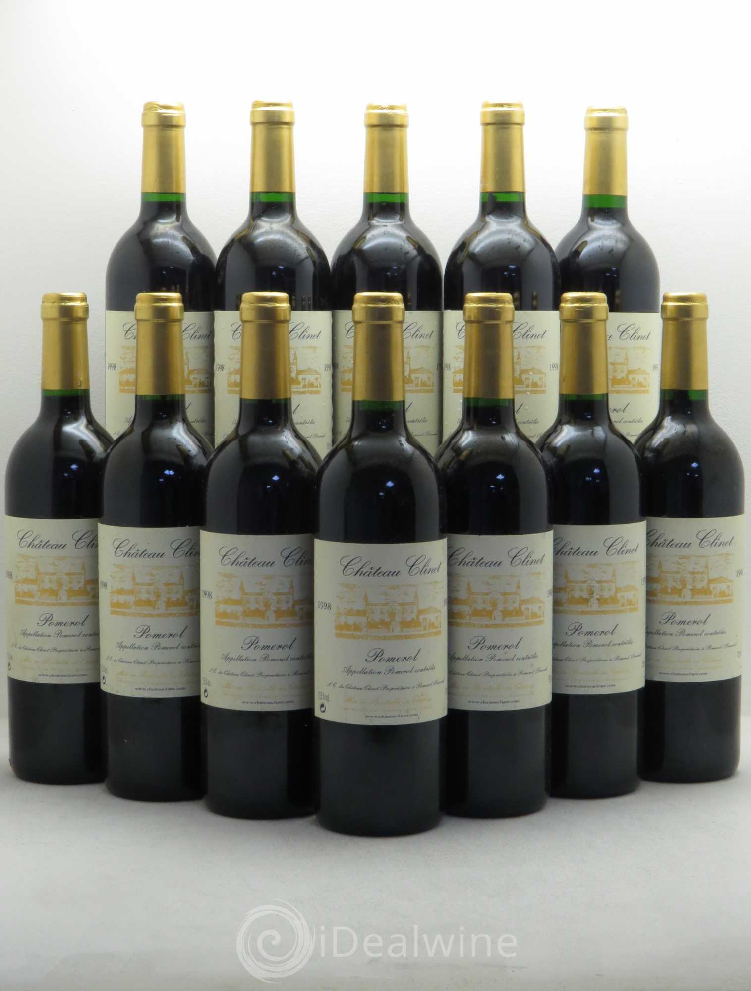 Château Clinet 1998 - Lot de 12 bouteilles - 0