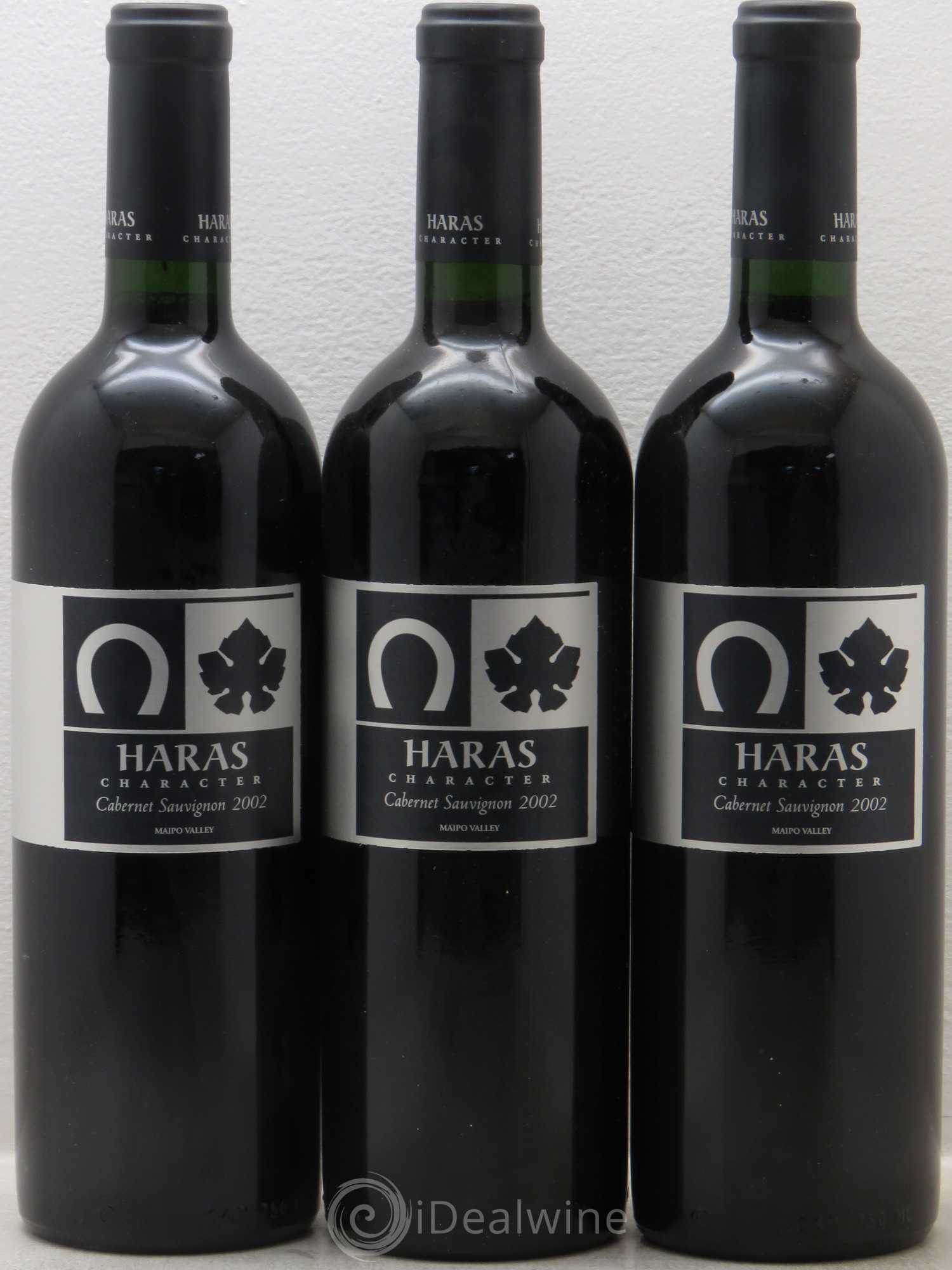 Chili Haras Character 2002 - Lot de 3 bouteilles - 0