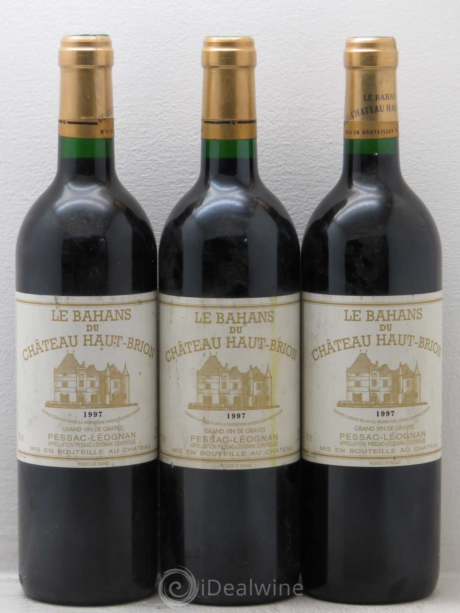 Clarence (Bahans) de Haut-Brion Second Vin 1997 - Lot de 3 bouteilles - 0