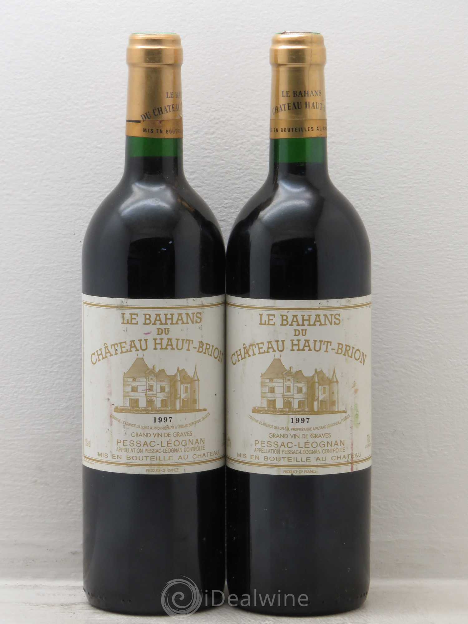 Clarence (Bahans) de Haut-Brion Second Vin 1997 - Lot de 2 bouteilles - 0