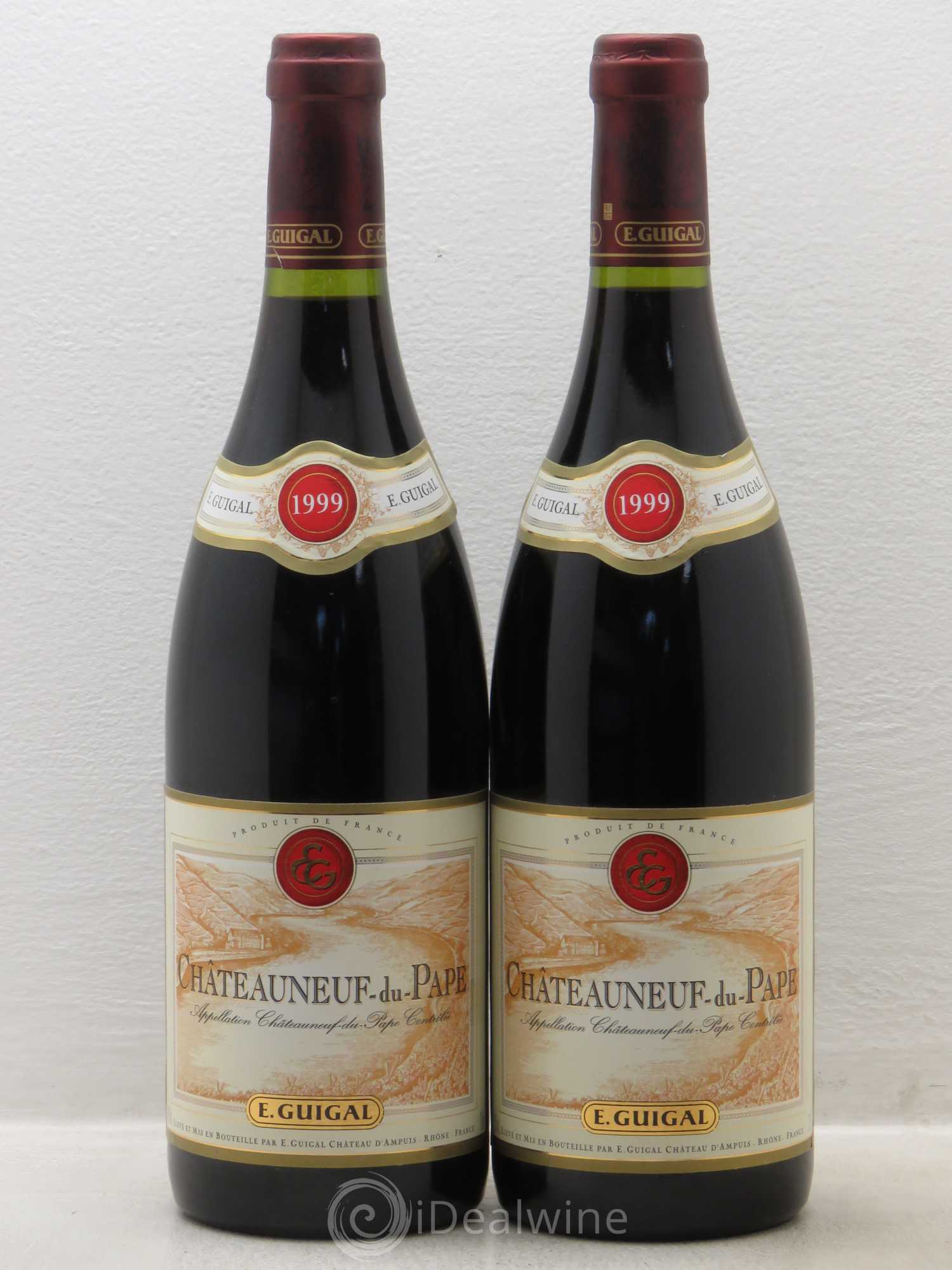 Châteauneuf-du-Pape Guigal 1999 - Lot de 2 bouteilles - 0