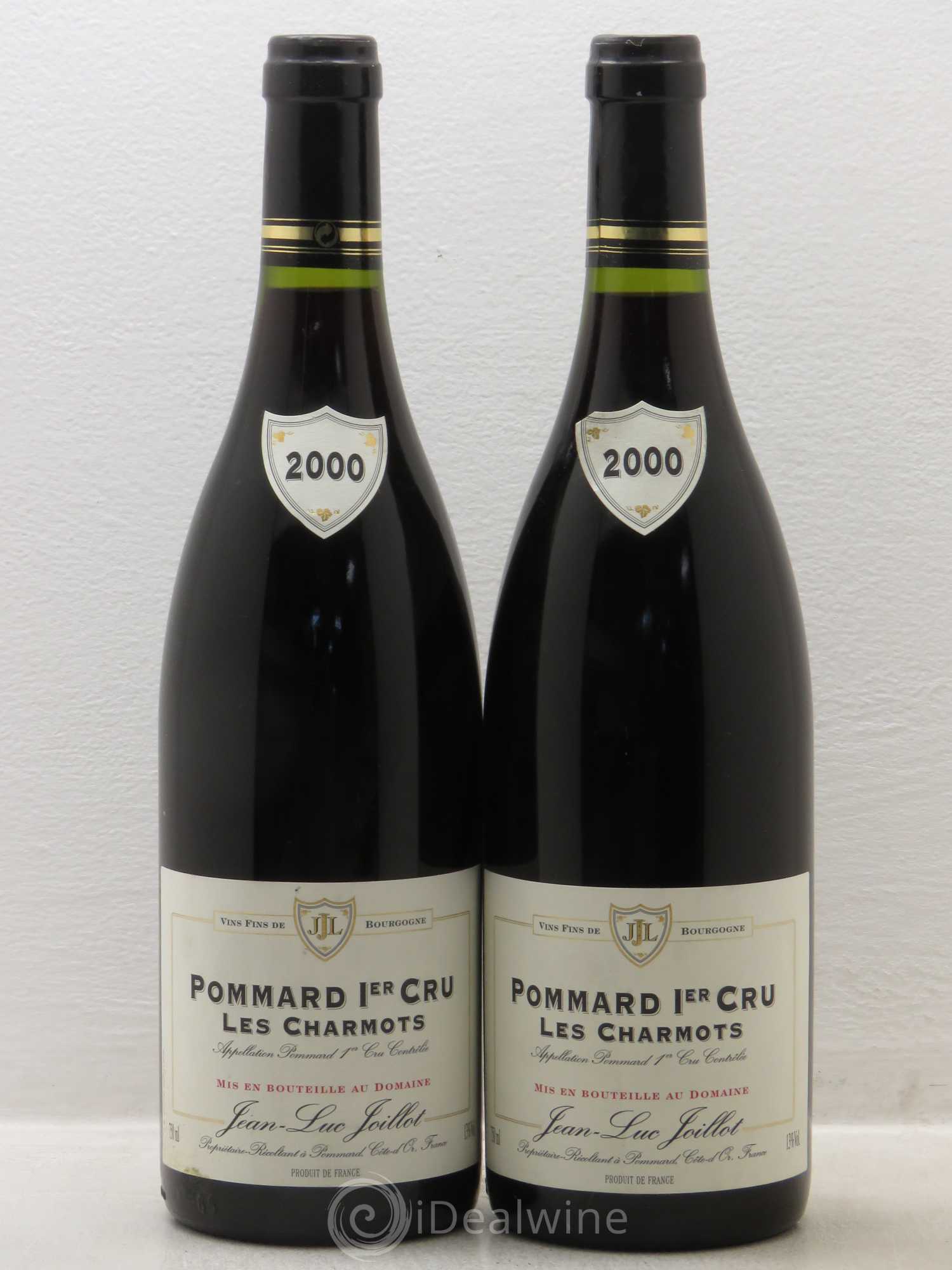 Pommard 1er Cru Les Charmots JL.Joillot 2000 - Posten von 2 Flaschen - 0