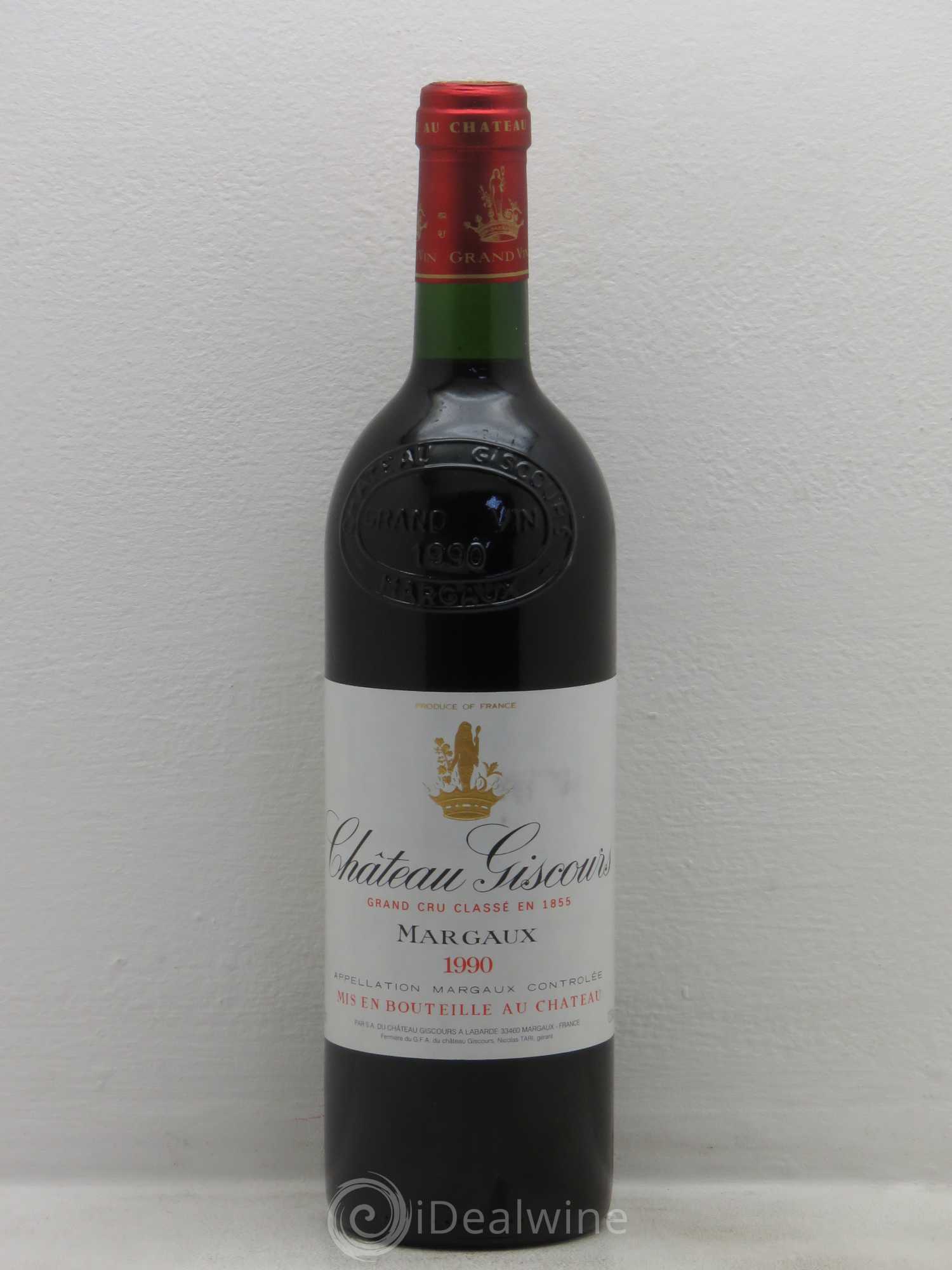Château Giscours 3ème Grand Cru Classé 1990 - Lot de 1 bouteille - 0