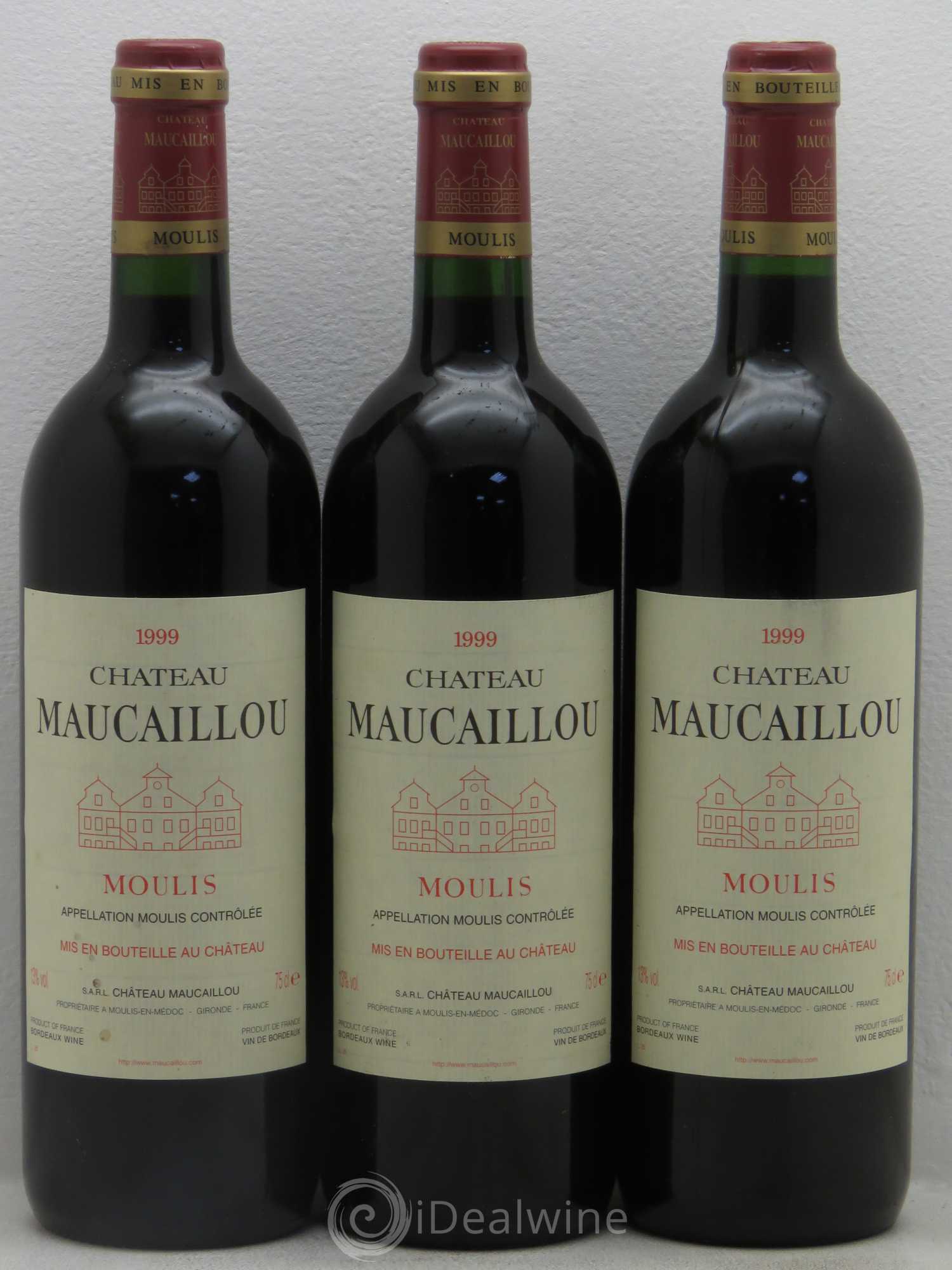 Château Maucaillou 1999 - Lot de 6 bouteilles - 2