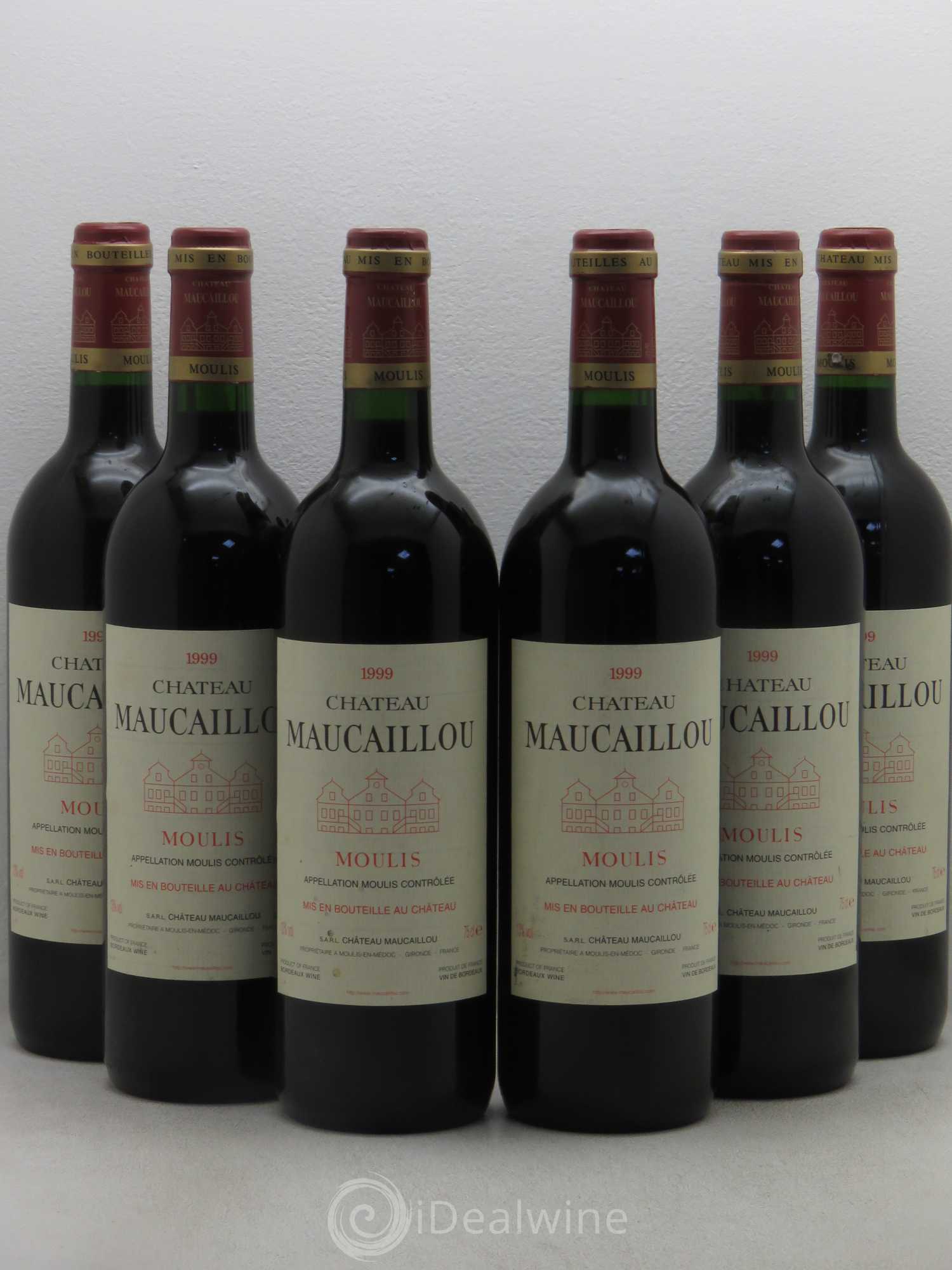 Château Maucaillou 1999 - Lot de 6 bouteilles - 0