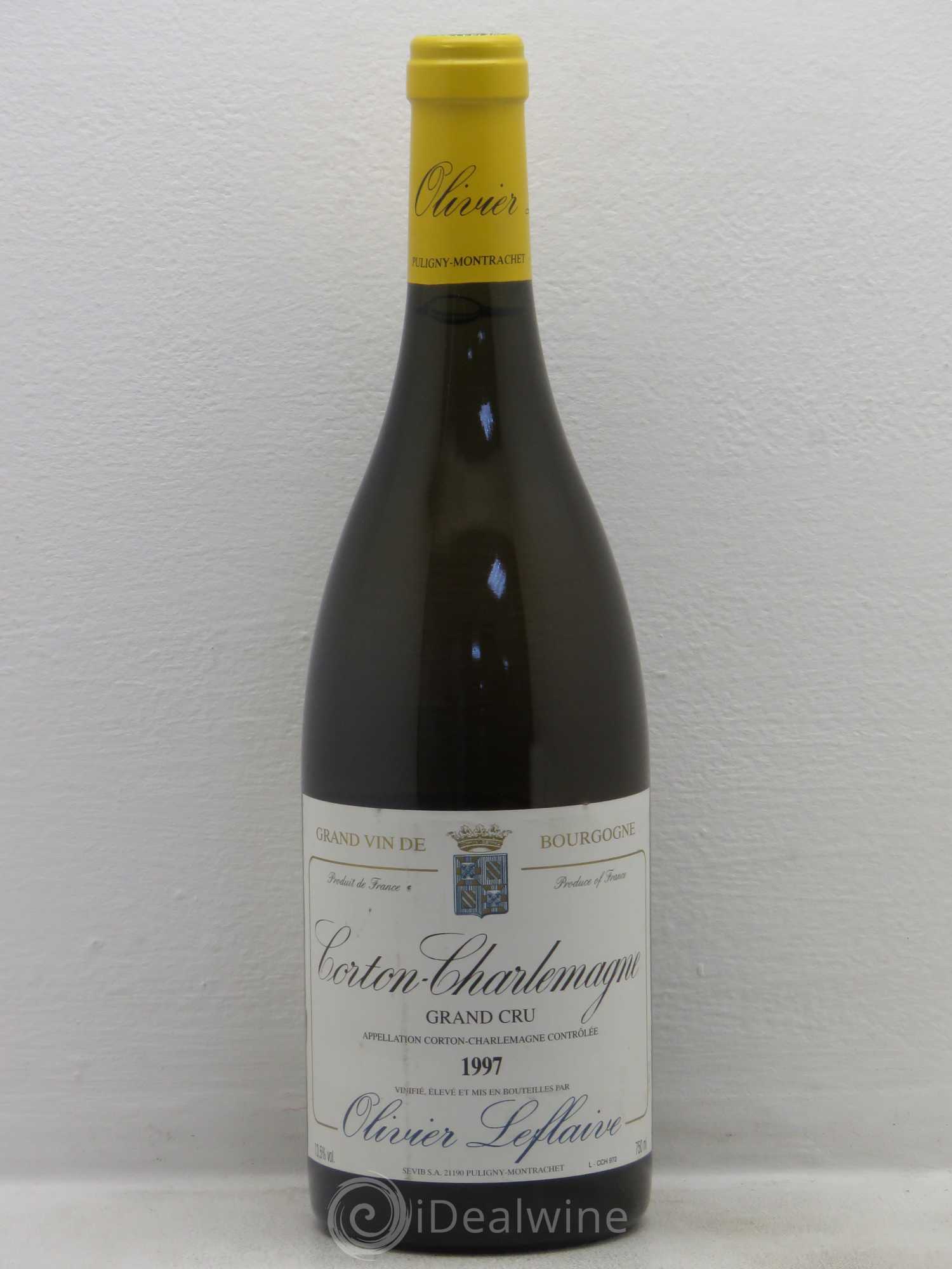 Corton-Charlemagne Grand Cru 1997 - Lot de 1 bouteille - 0