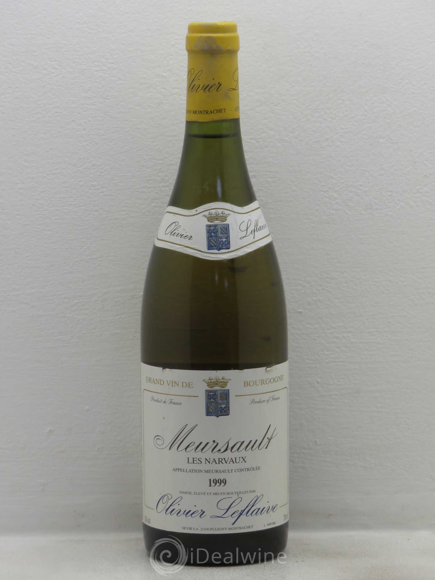 Meursault Narvaux Domaine Olivier Leflaive 1999 - Posten von 1 Flasche - 0