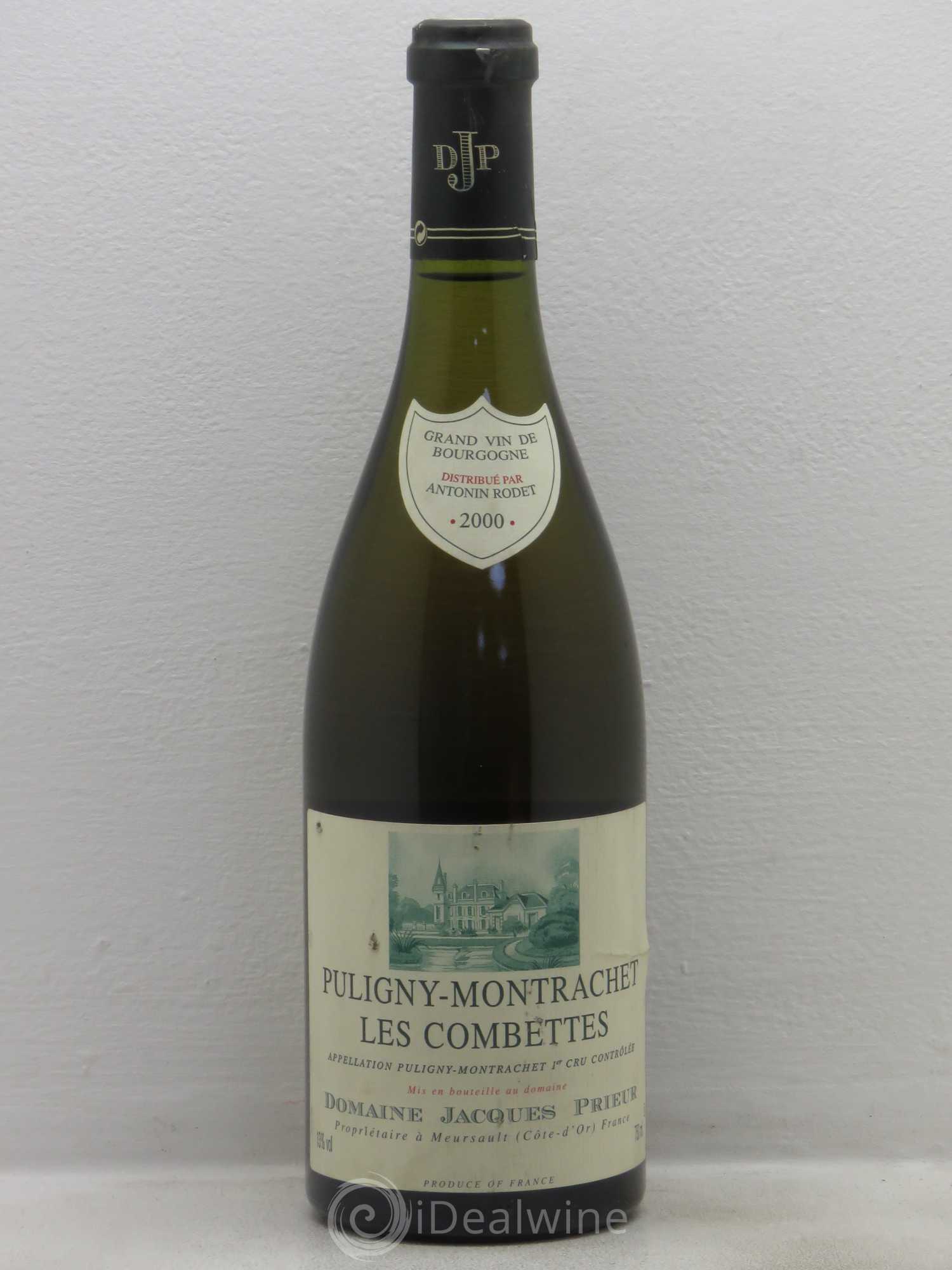 Puligny-Montrachet 1er Cru Les Combettes Jacques Prieur (Domaine) 2000 - Lot de 1 bouteille - 0