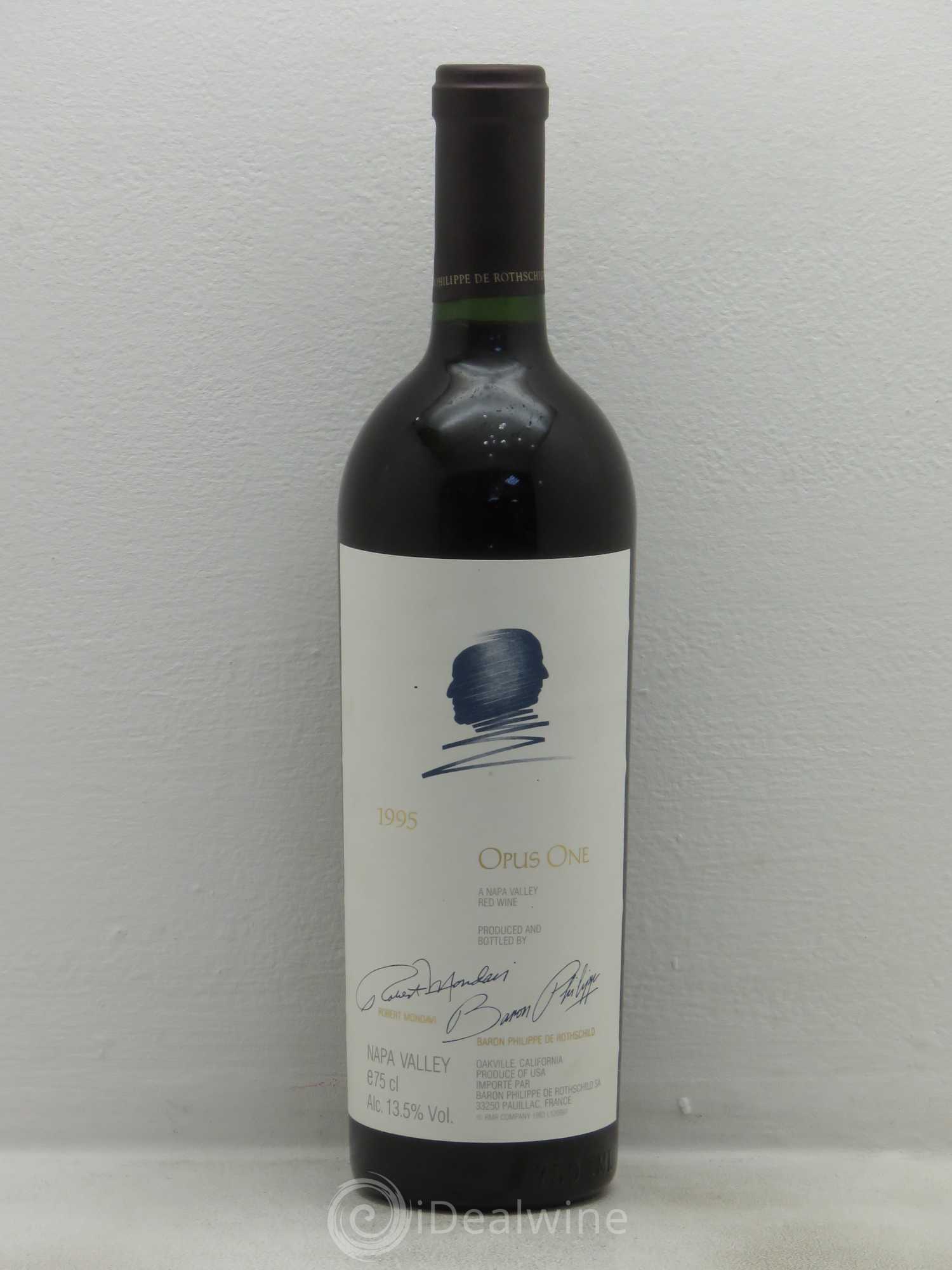 Napa Valley Opus One Robert Mondavi 1995 - Lot de 1 bouteille - 0