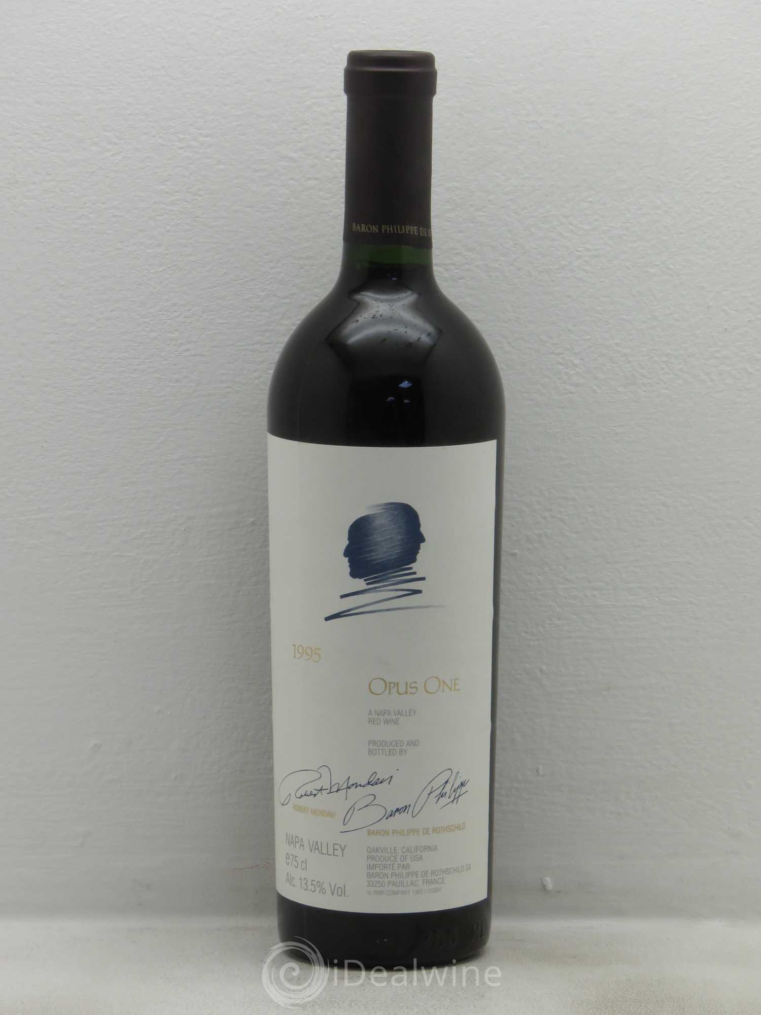 Napa Valley Opus One Robert Mondavi 1995 - Lot de 1 bouteille - 0