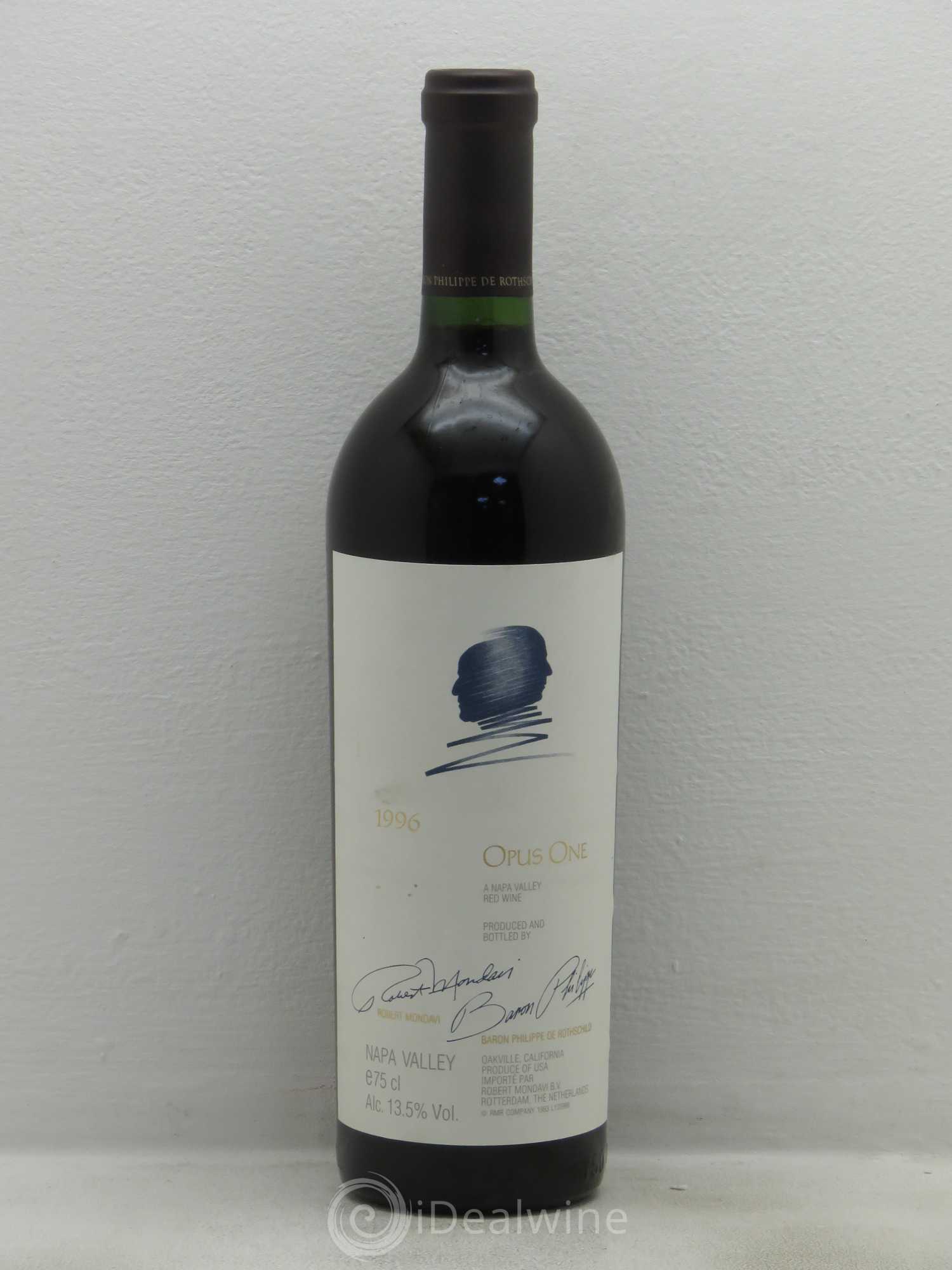 Napa Valley Opus One Robert Mondavi 1996 - Lot de 1 bouteille - 0