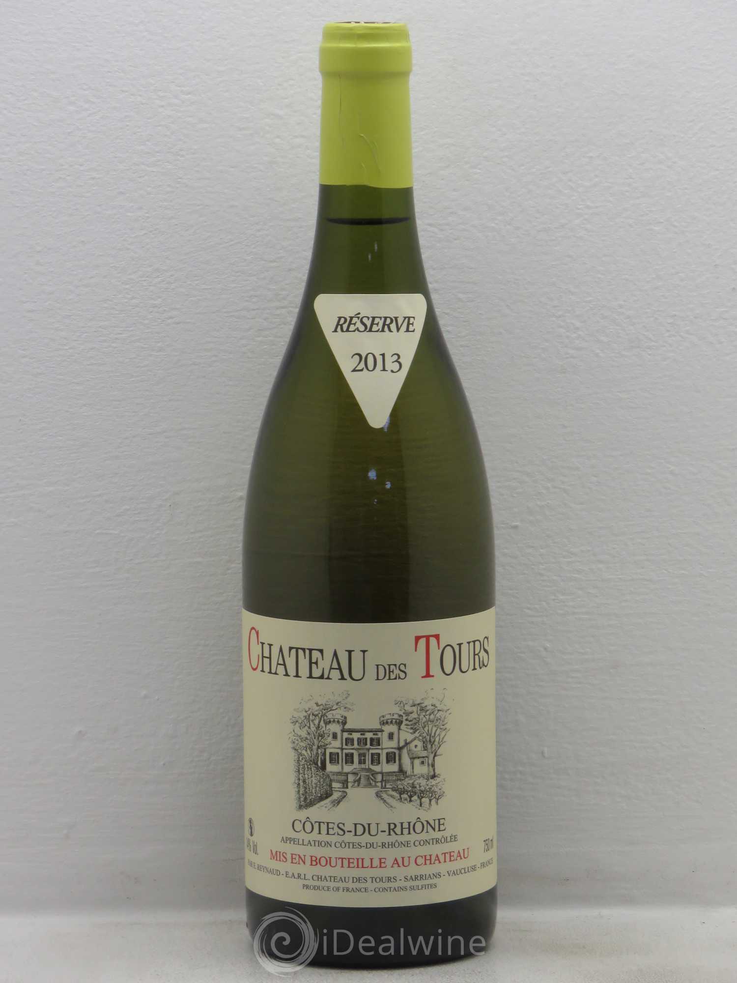 Côtes-du-Rhône Château des Tours Emmanuel Reynaud 2013 - Lot de 1 bouteille - 0