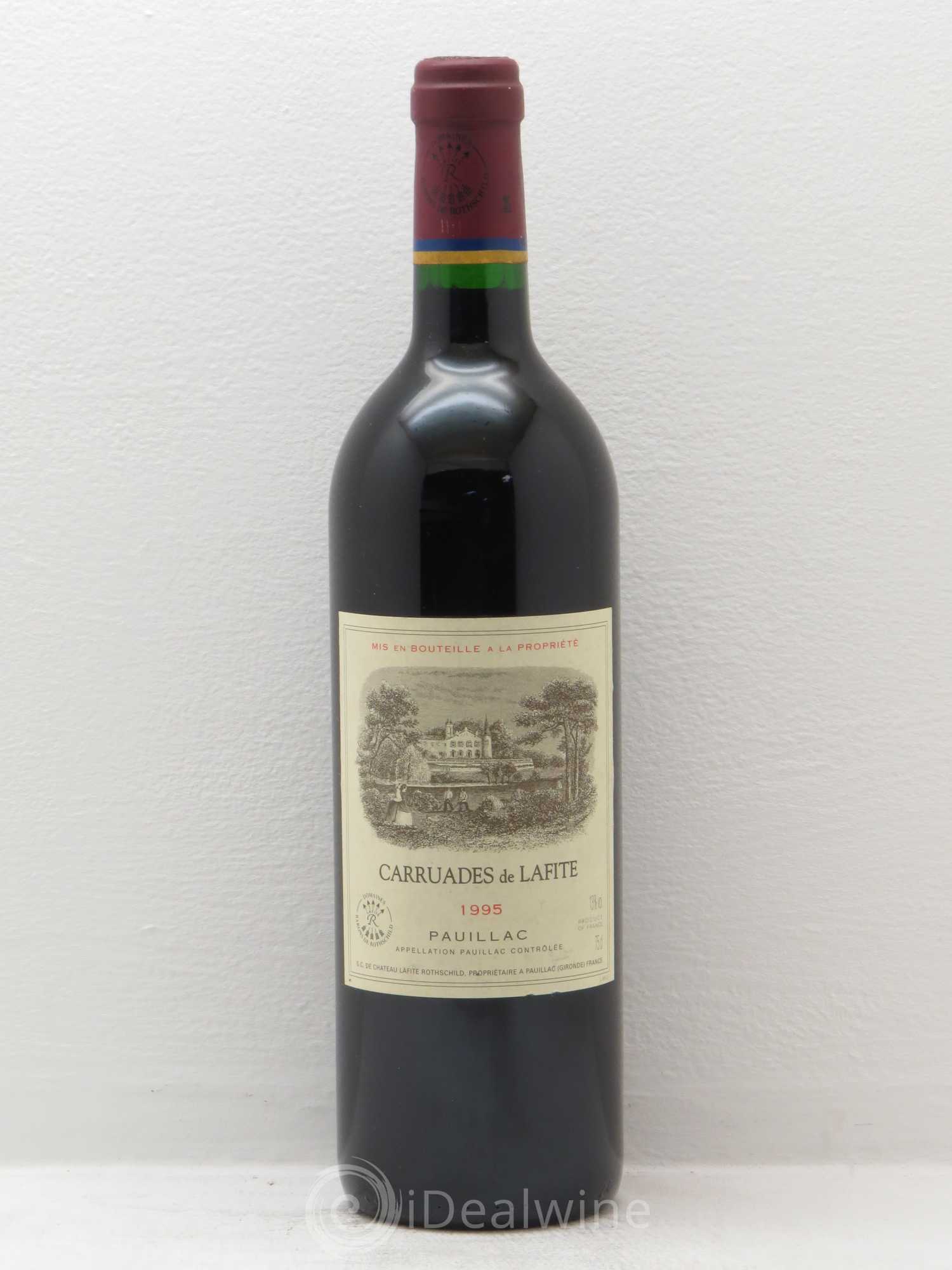Carruades de Lafite Rothschild Second Vin 1995 - Lot de 1 bouteille - 0