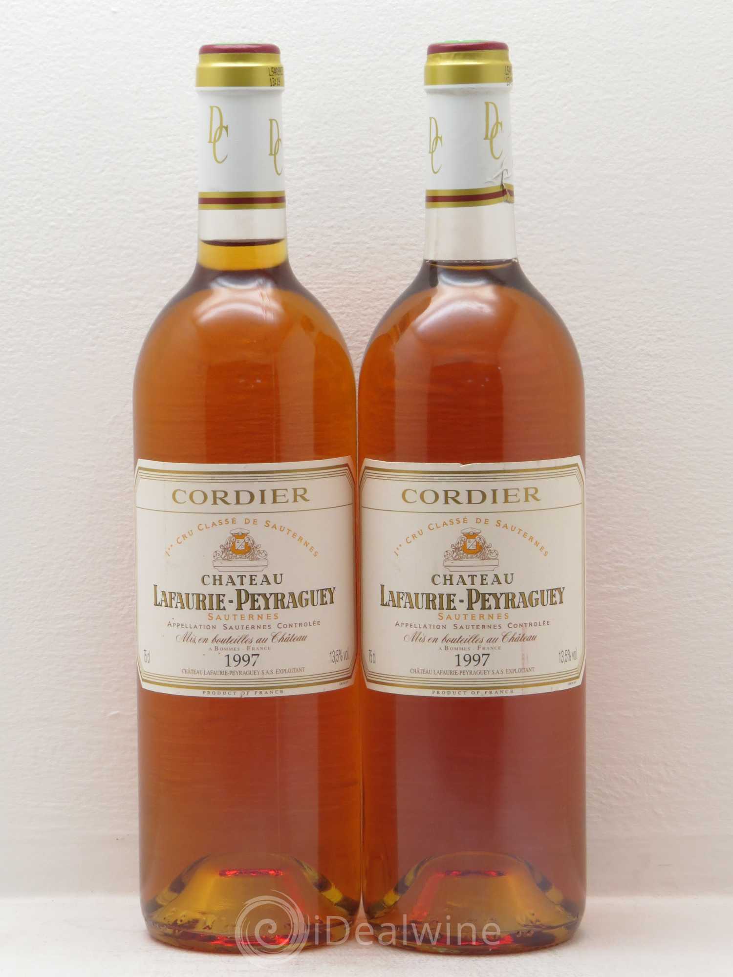 Château Lafaurie-Peyraguey 1er Grand Cru Classé 1997 - Lotto di 2 bottiglie - 0
