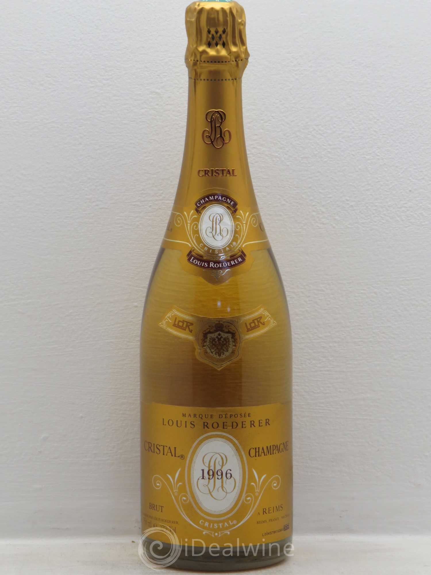 Cristal Louis Roederer 1996 - Lot de 1 bouteille - 0