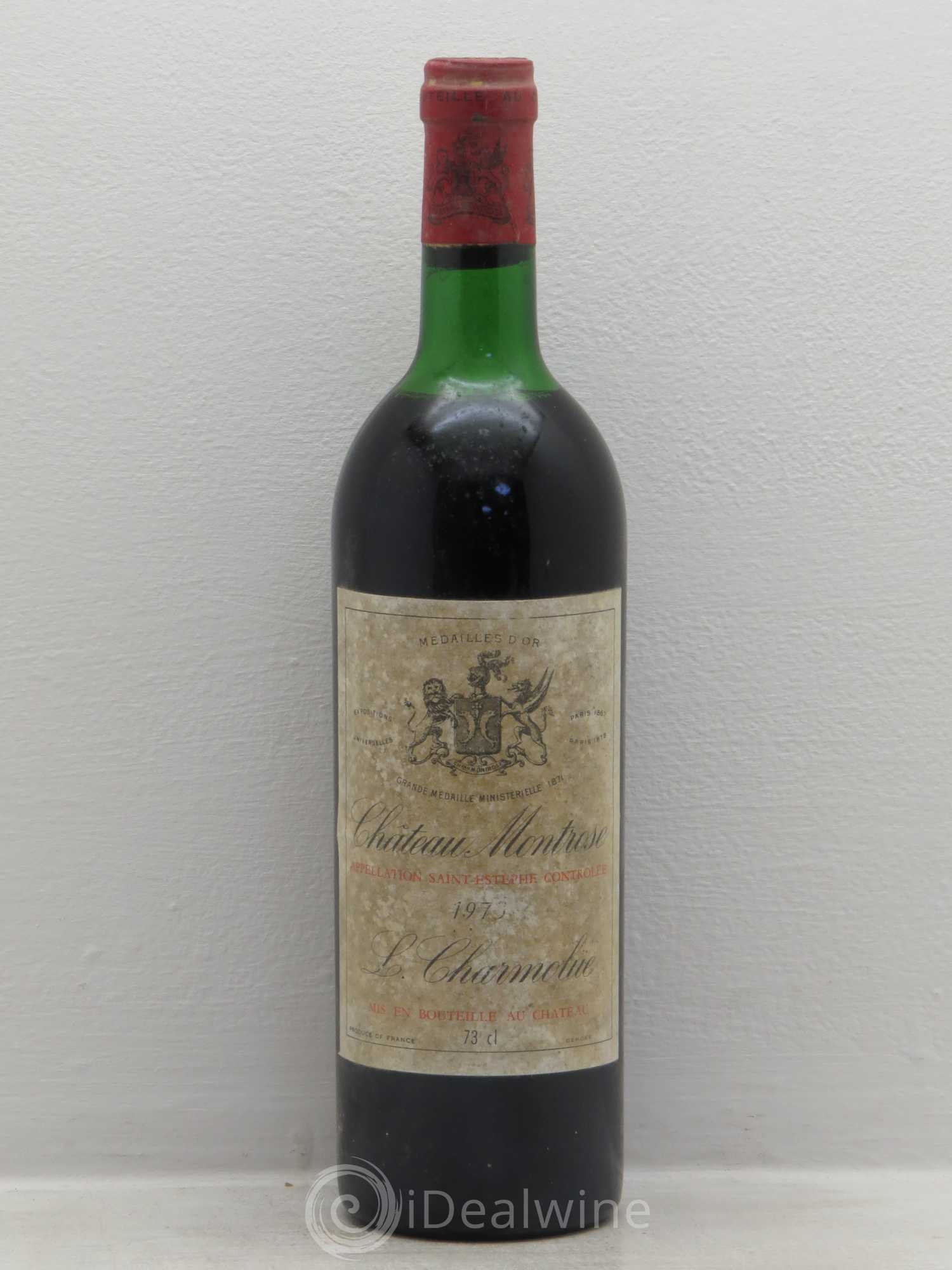 Château Montrose 2ème Grand Cru Classé 1973 - Lot de 1 bouteille - 0