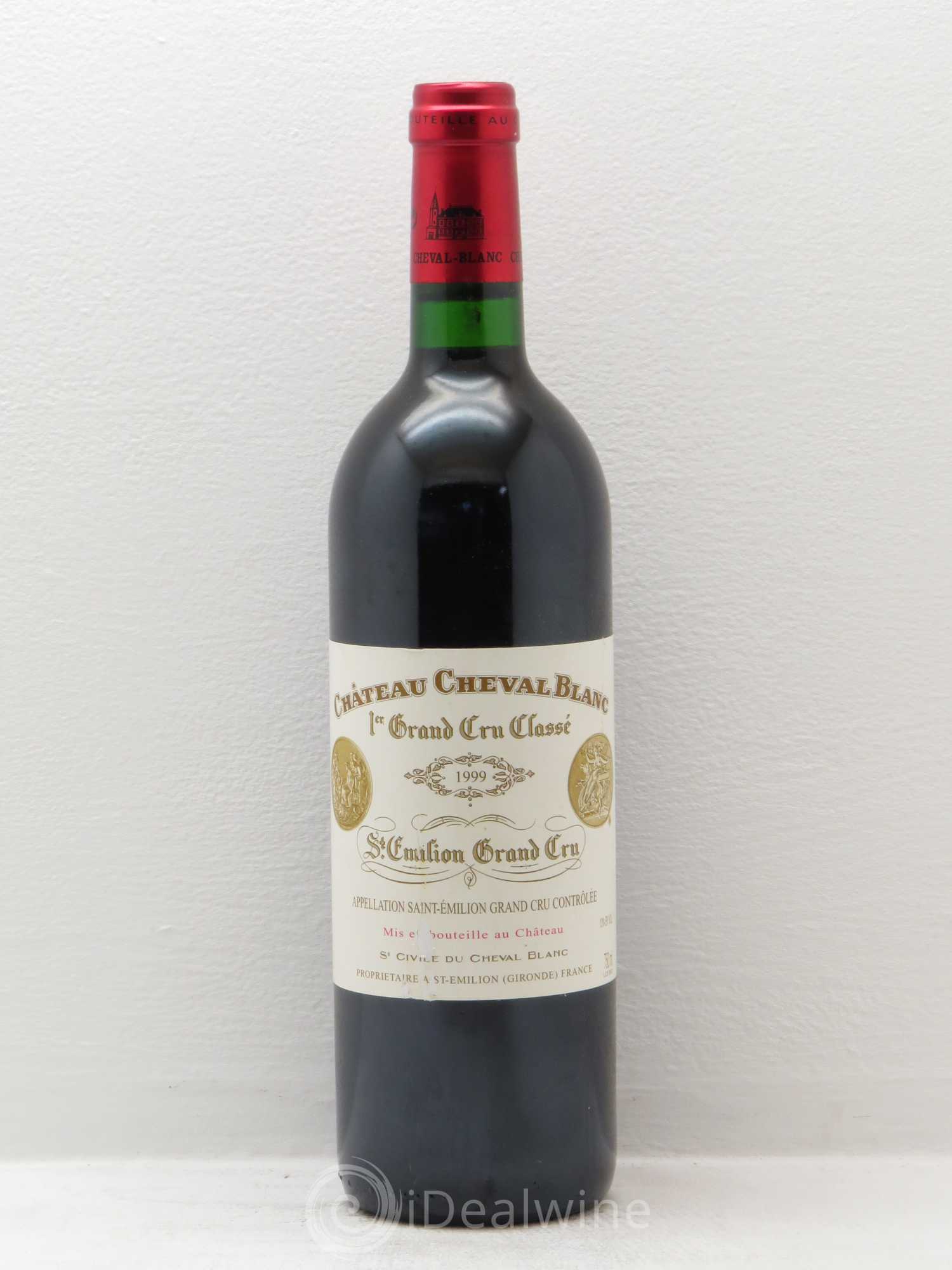 Château Cheval Blanc 1er Grand Cru Classé A 1999 - Lot de 1 bouteille - 0