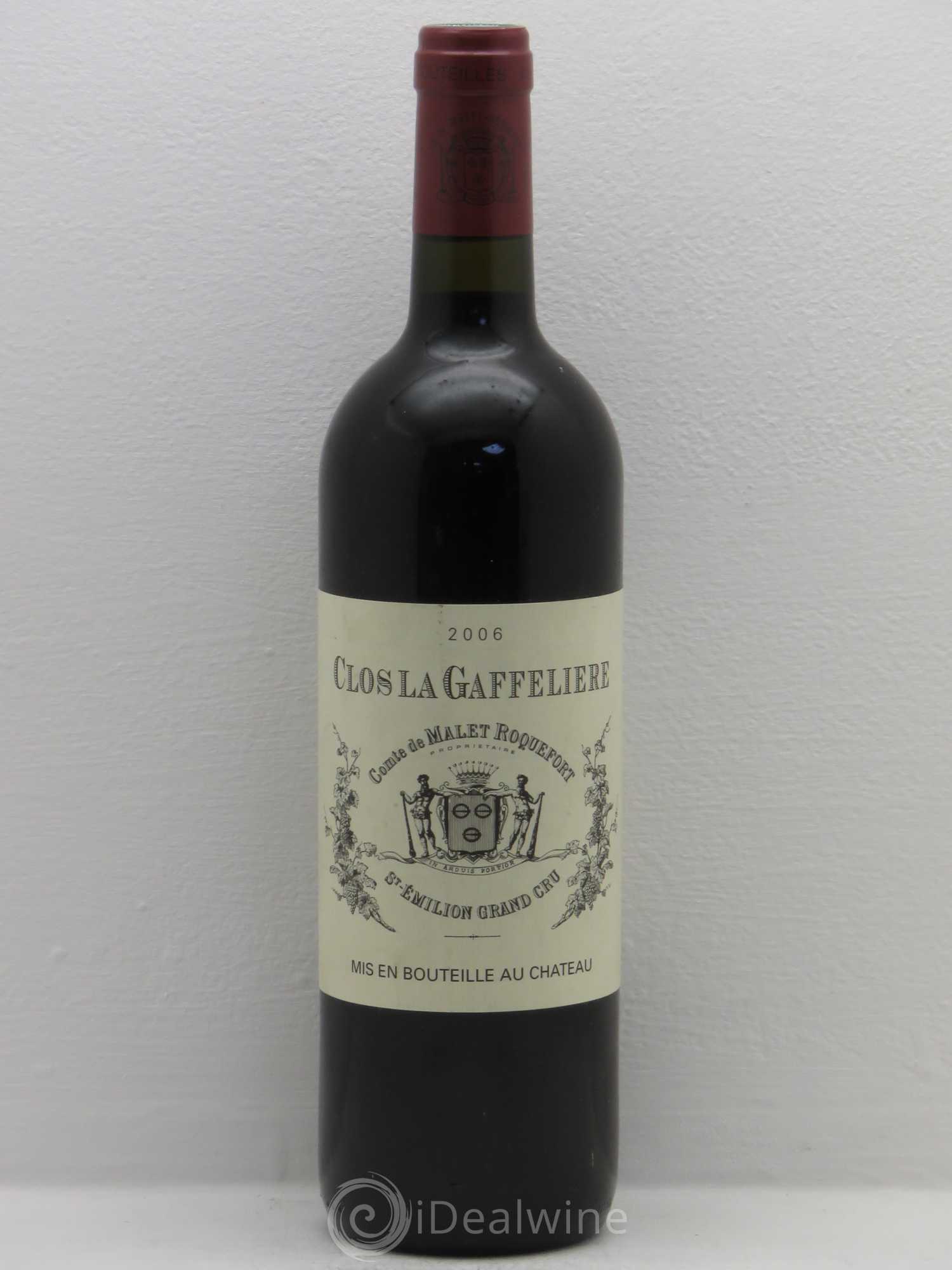 Saint-Émilion Clos la Gaffelière 2006 - Lot de 1 bouteille - 0