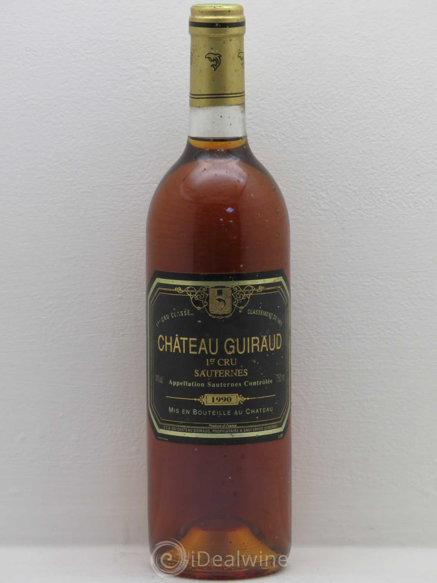 Château Guiraud 1er Grand Cru Classé 1990 - Lotto di 1 bottiglia - 0