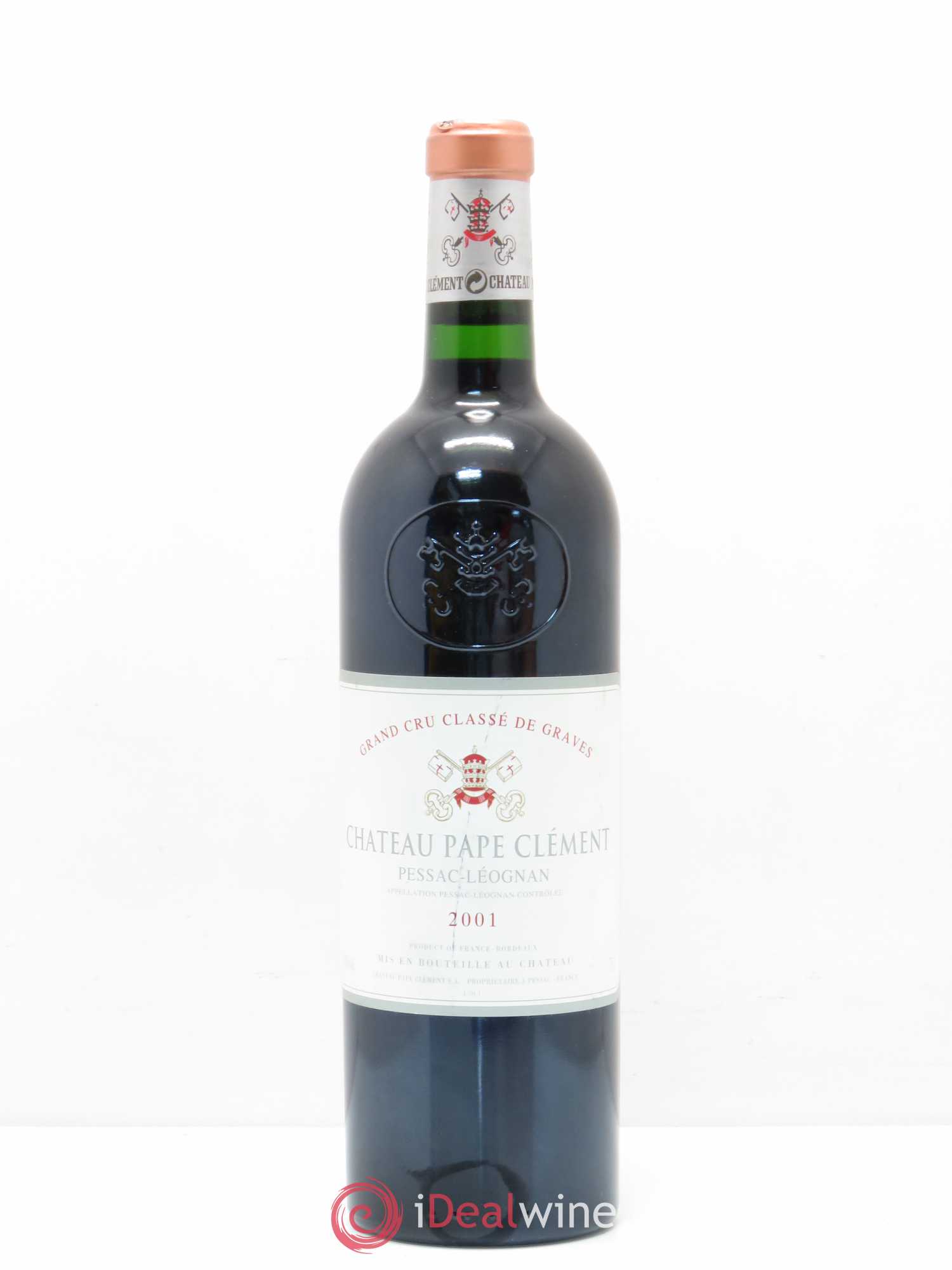 Château Pape Clément Cru Classé de Graves 2001 - Lot de 1 bouteille - 0