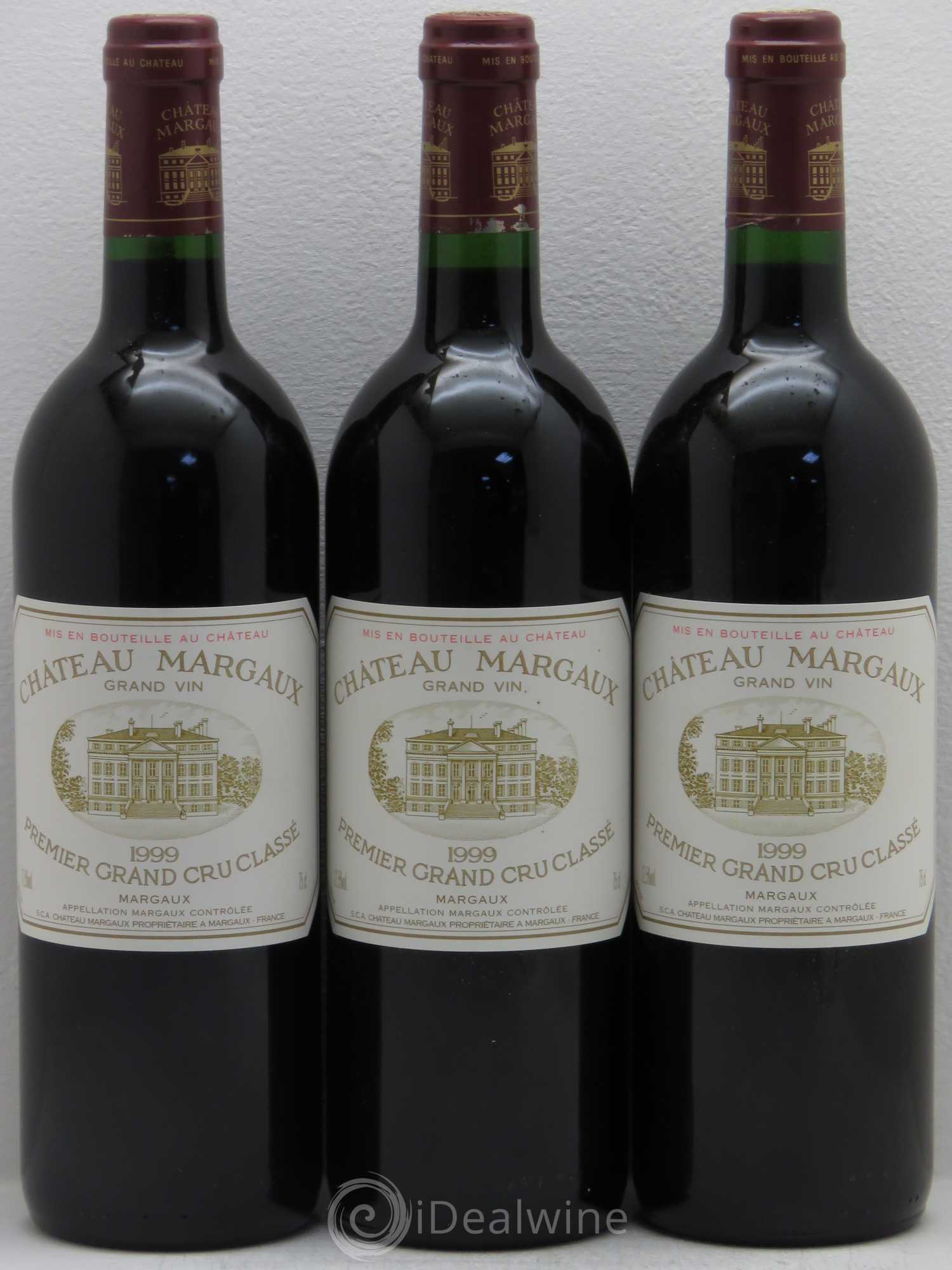 Château Margaux 1er Grand Cru Classé 1999 - Lot de 6 bouteilles - 2